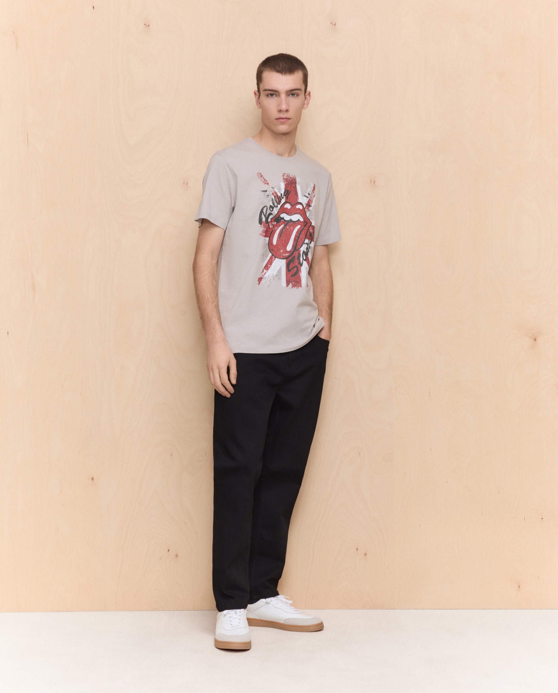 T-shirt de Manga Curta Rolling Stones 850 Pedra-2