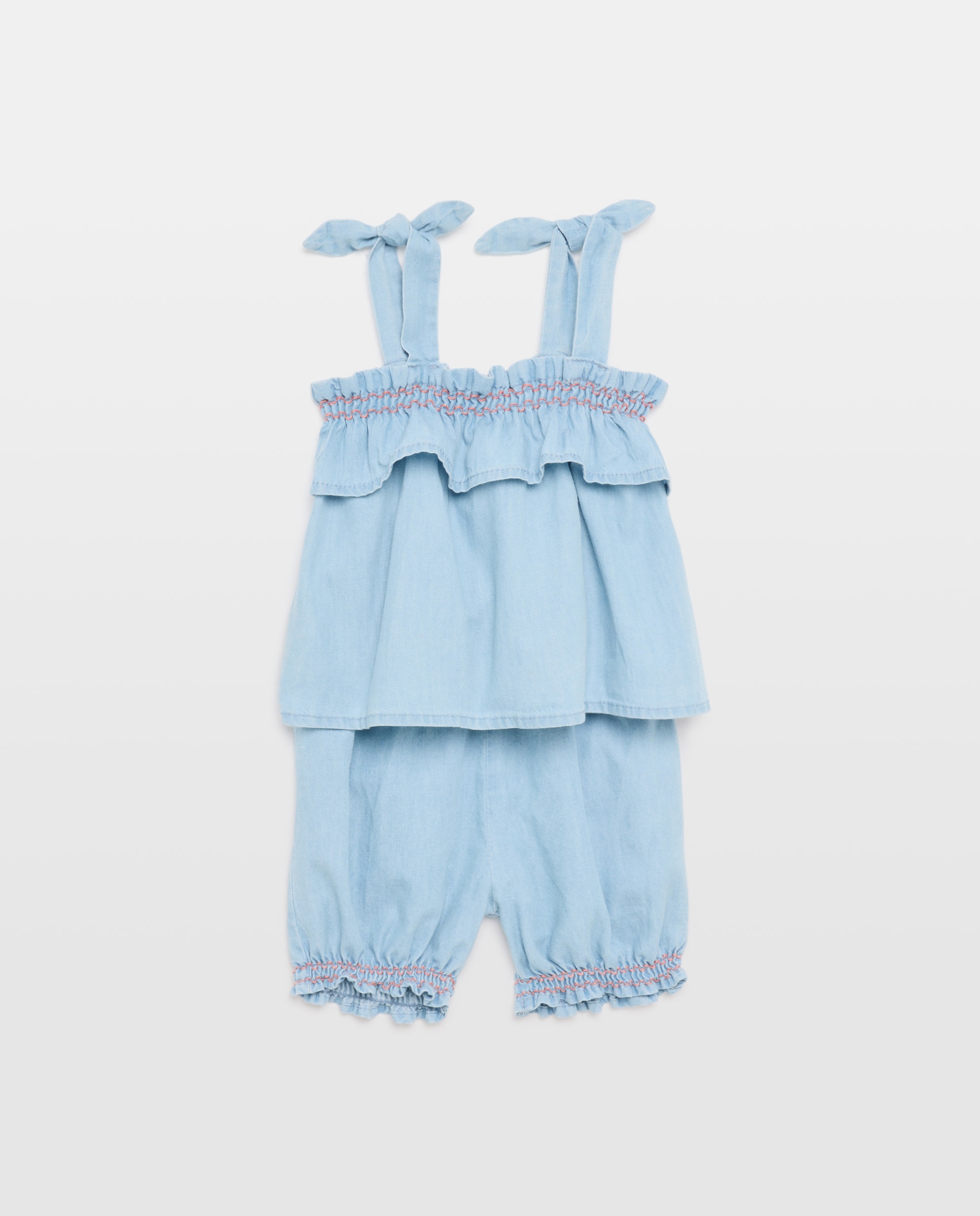 Imagem 0 de Conjunto de 2 Peças para Bebé: T-shirt e Calções