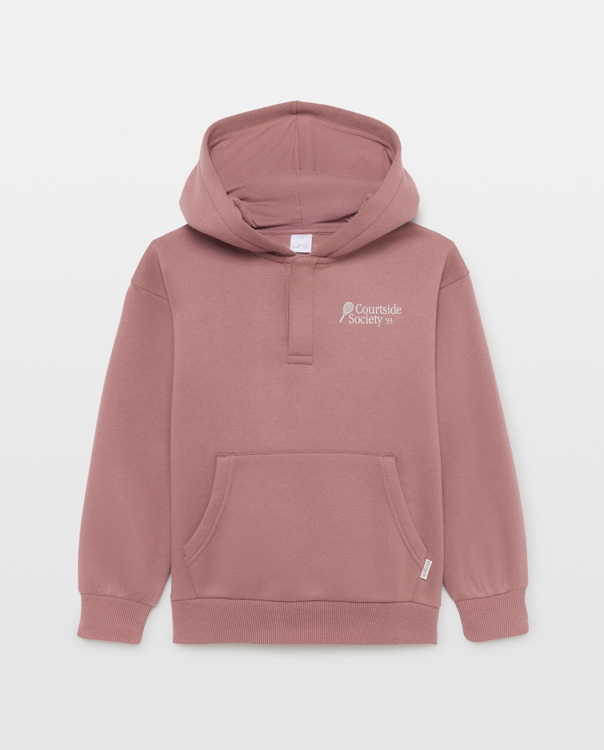 Imagen 0 de Sudadera de niño estampada lavada con capucha y cremallera