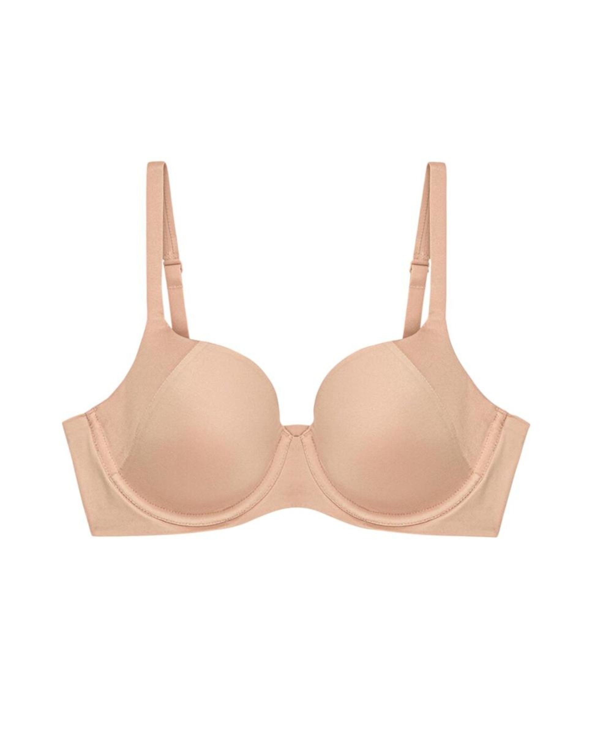 Soutien de Copa Moldada com Aro e Tacto Suave Nude-4
