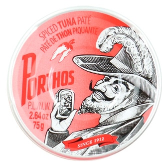 Patê de Atum Picante lata 75 g - Porthos