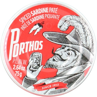Paté de Sardinha Picante lata 75 g - Porthos