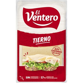 queso tierno en lonchas envase 140 g - El Ventero