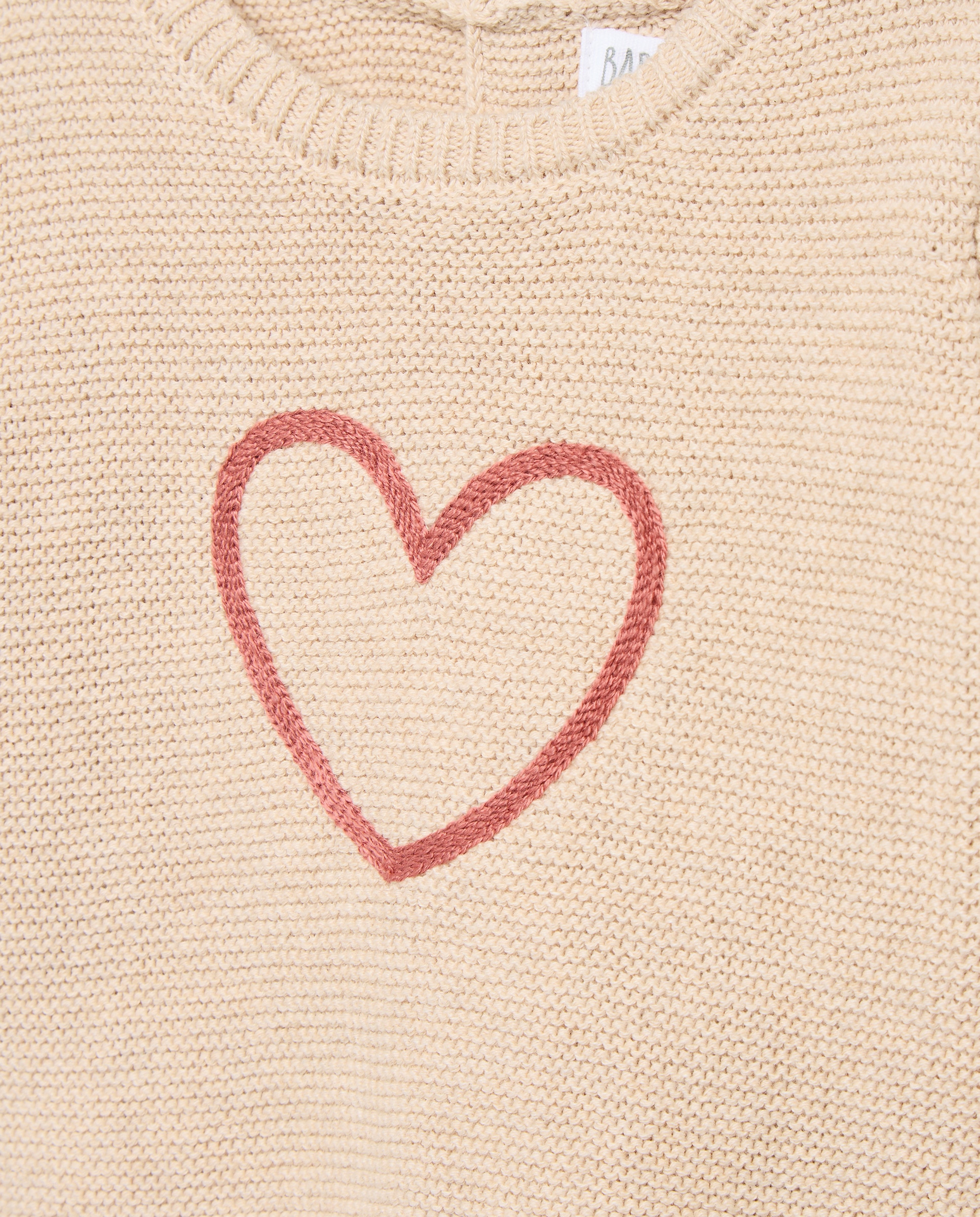 Conjunto de 2 Peças de Bebé com Manga Comprida e Calças de Tricot com Relevos Baby El Corte Inglés 230 Rosa Escuro-4