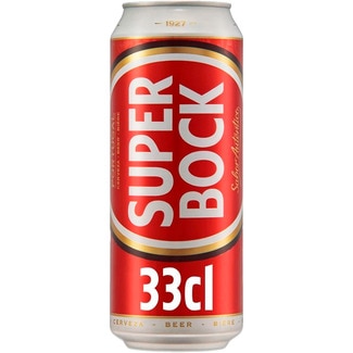 Cerveja lata 33 cl - Super Bock