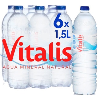 Água Mineral Pack 6 1,5 L - Vitalis