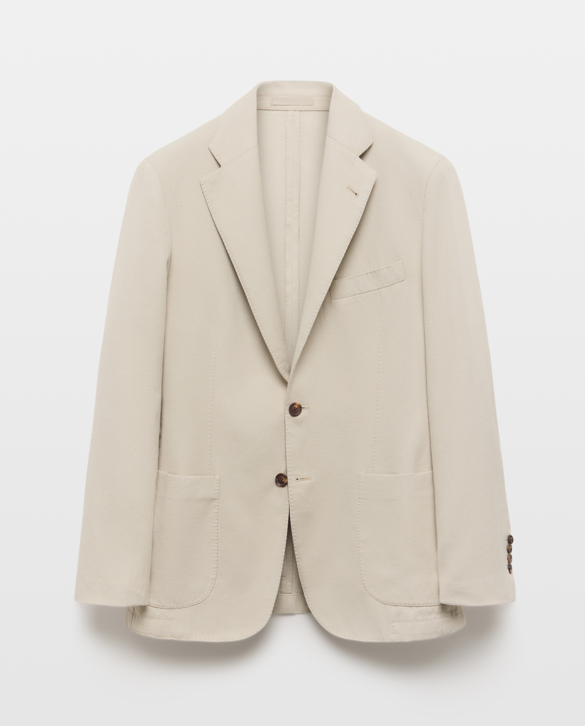 Imagen 0 de Chaqueta de hombre algodón Visón claro