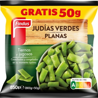 judías verdes planas bolsa 850 g - Findus
