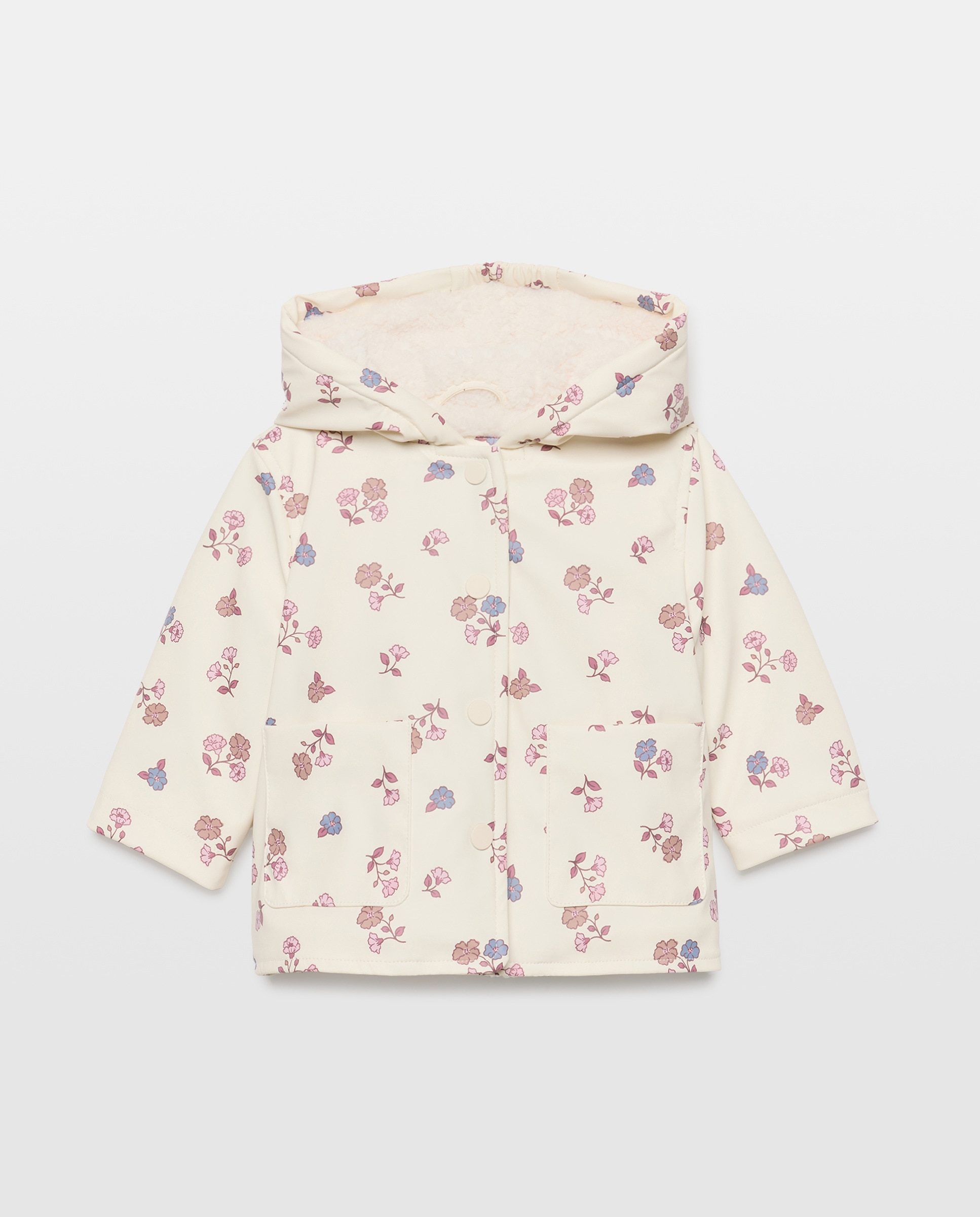 Imagem 0 de Impermeável de Bebé com Estampado Floral