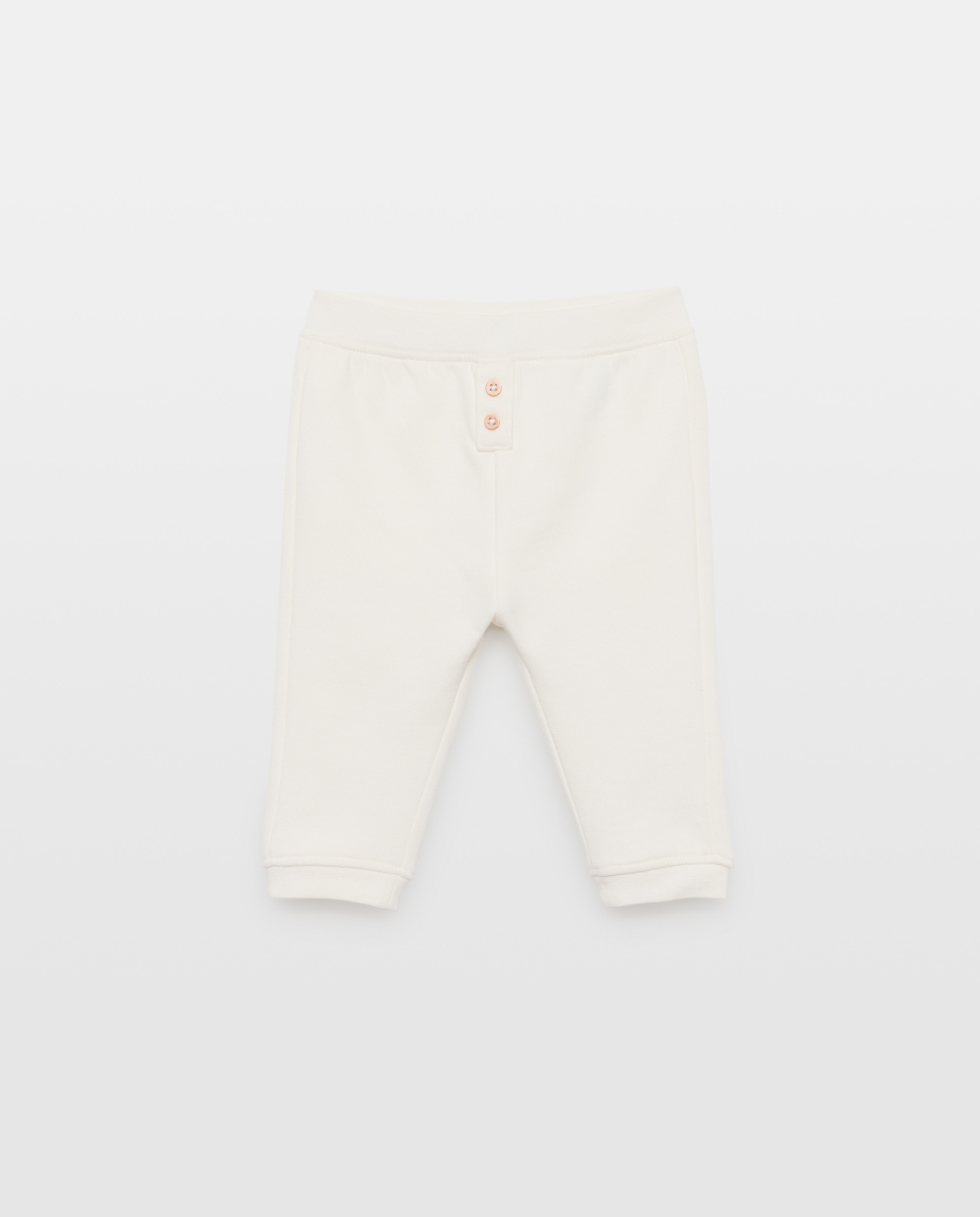 Conjunto de bebé 2 piezas largo de felpa - Baby El Corte Inglés - Blanco roto Blanco roto-3