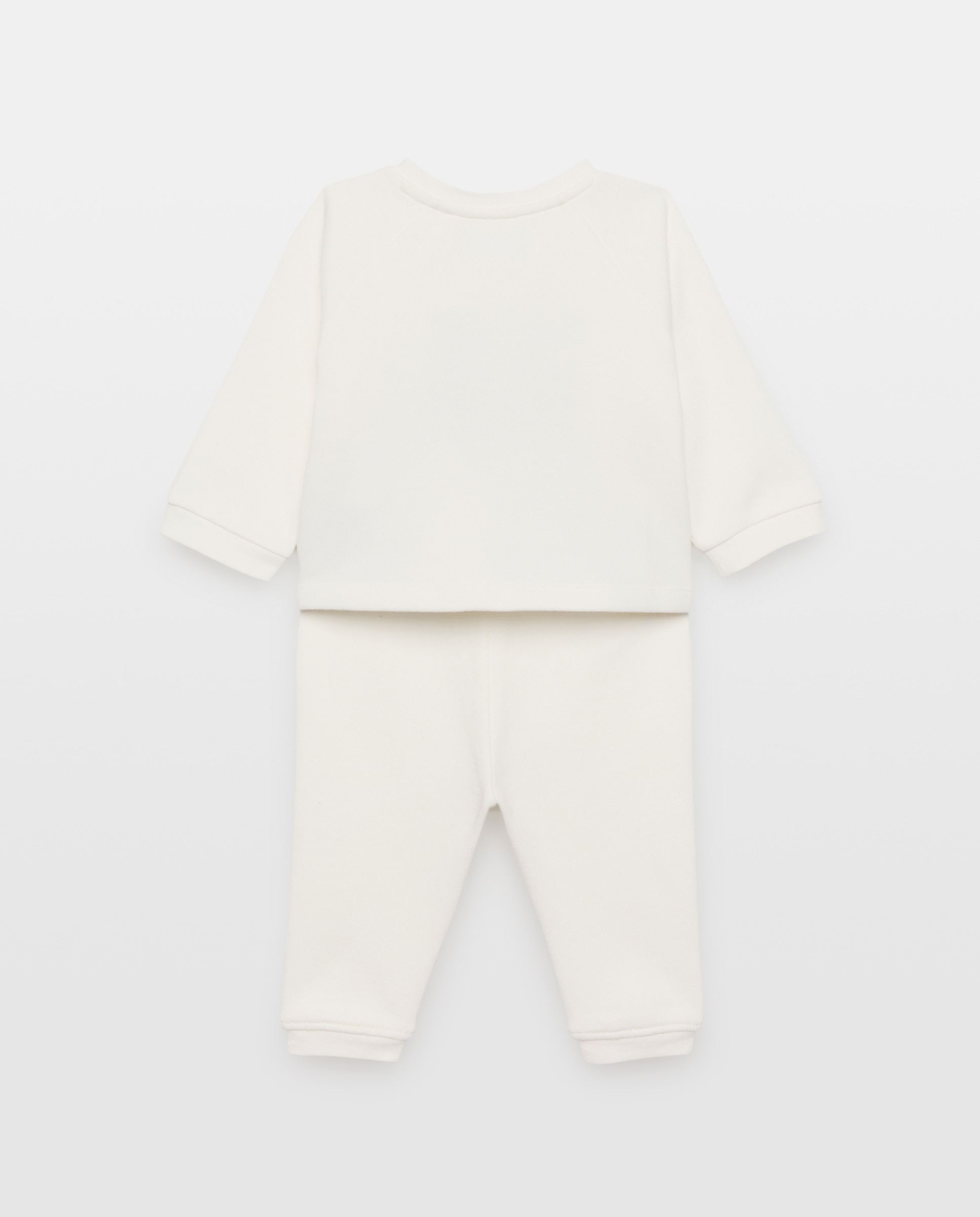 Conjunto de bebé 2 piezas largo de felpa - Baby El Corte Inglés - Blanco roto Blanco roto-2