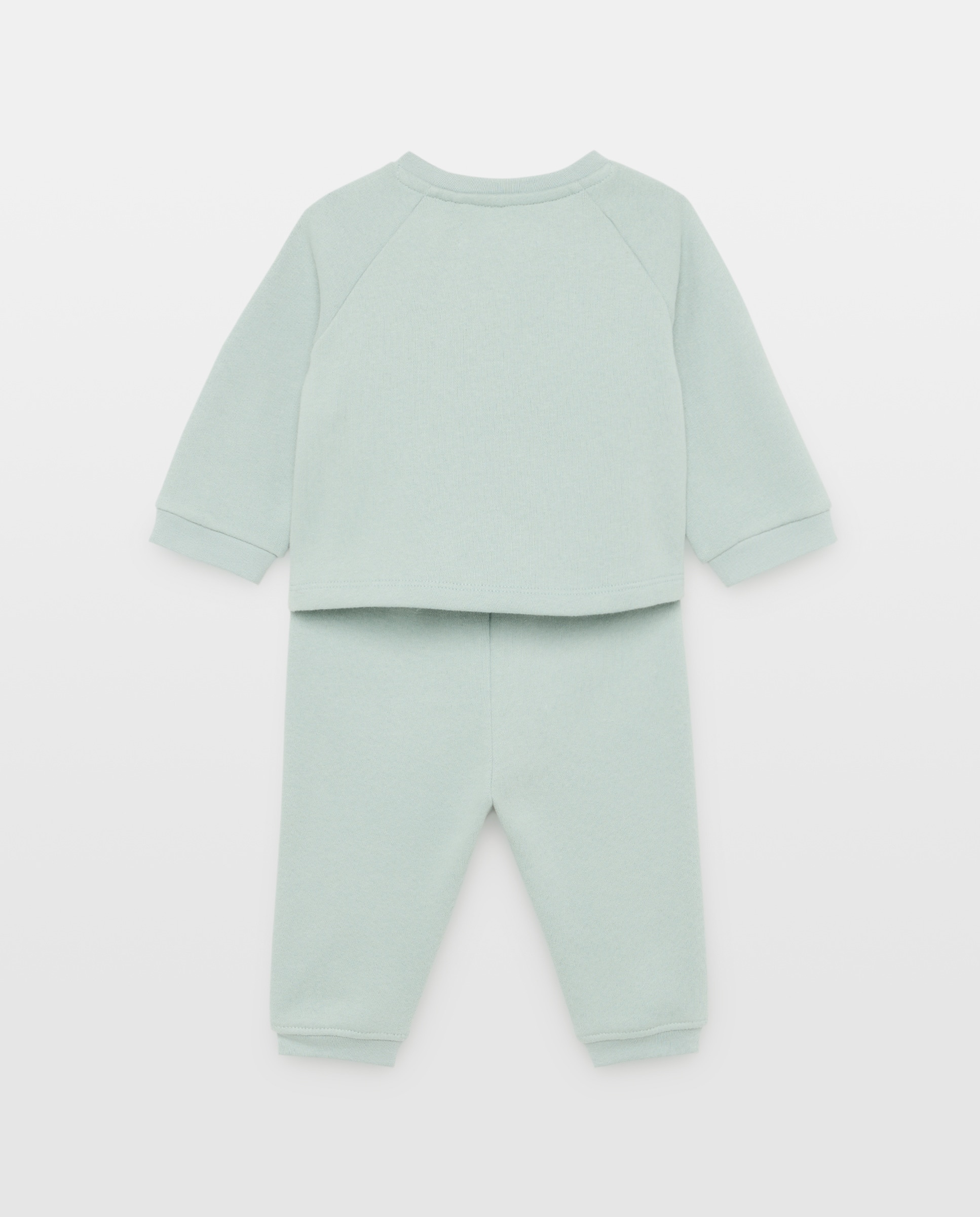 Conjunto de bebé 2 piezas largo de felpa - Baby El Corte Inglés - 510 Verde claro 510 Verde claro-2