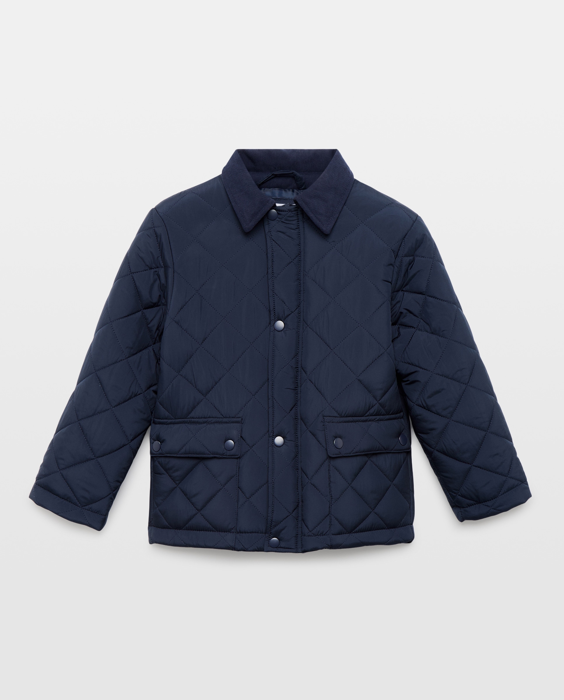 Imagen 0 de Parka de niño acolchada cuello pana