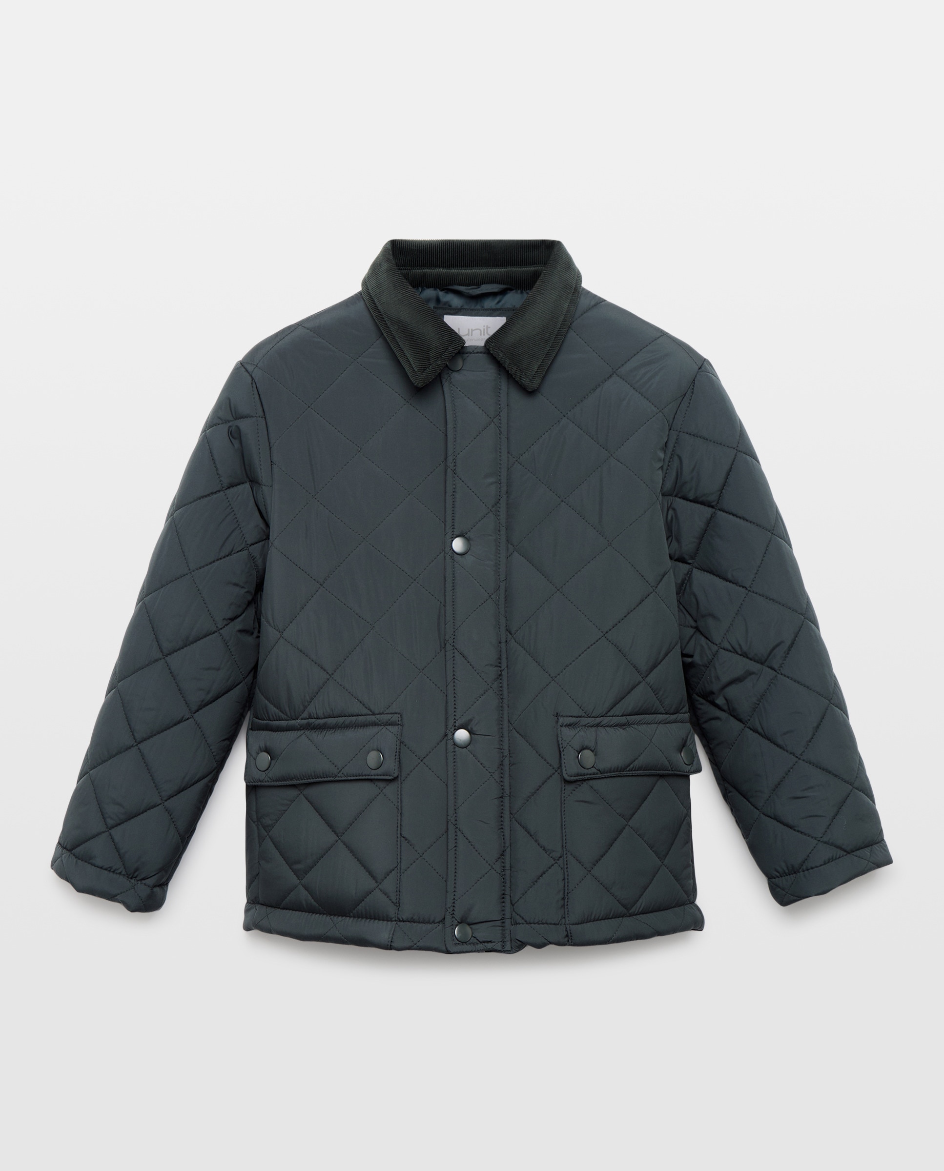 Imagen 0 de Parka de niño acolchada cuello pana