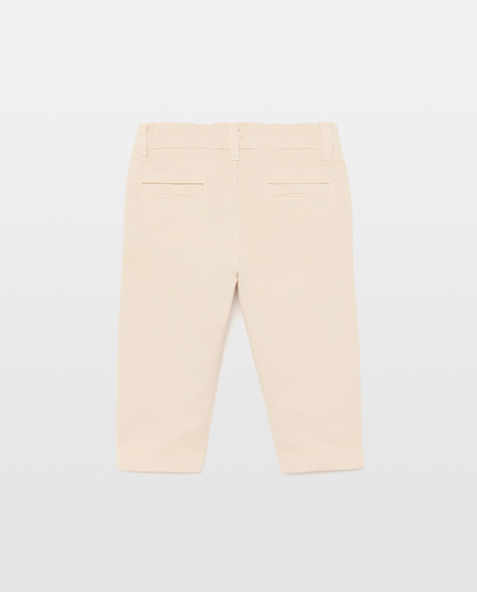 Pantalón de bebé chino 130 Marfil-2