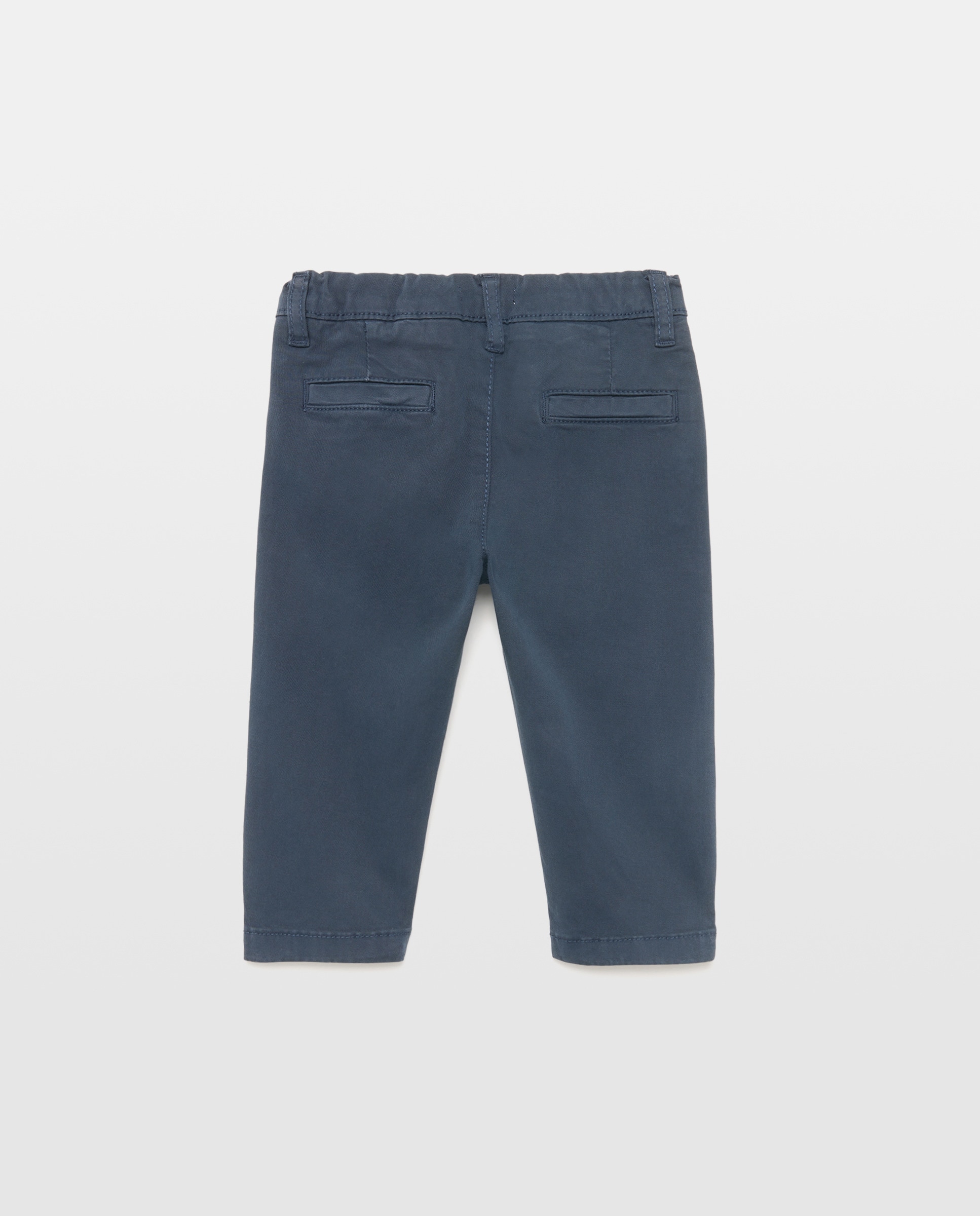 Pantalón de bebé chino Azul marino-2