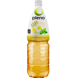 Bebida Chá de Cidreira Camomila Tilia e Limão garrafa 1,5 L - Pleno