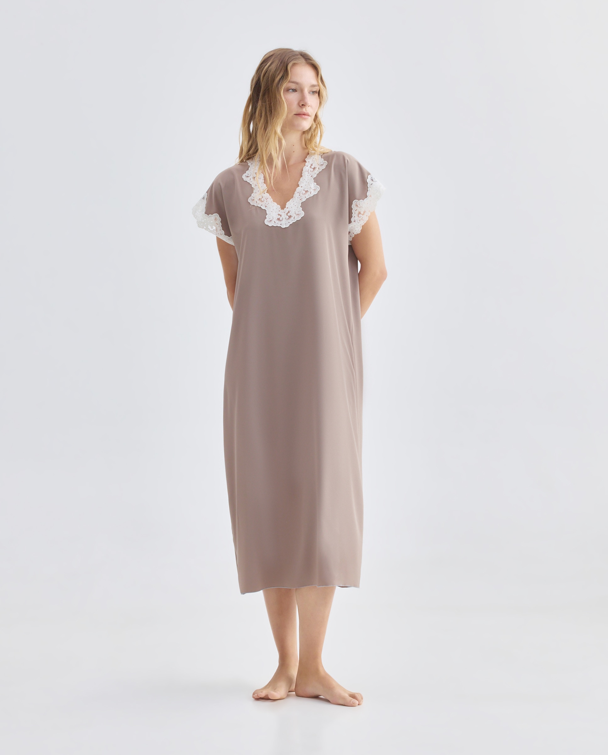 Imagem 0 de Camisa de Dormir Midi