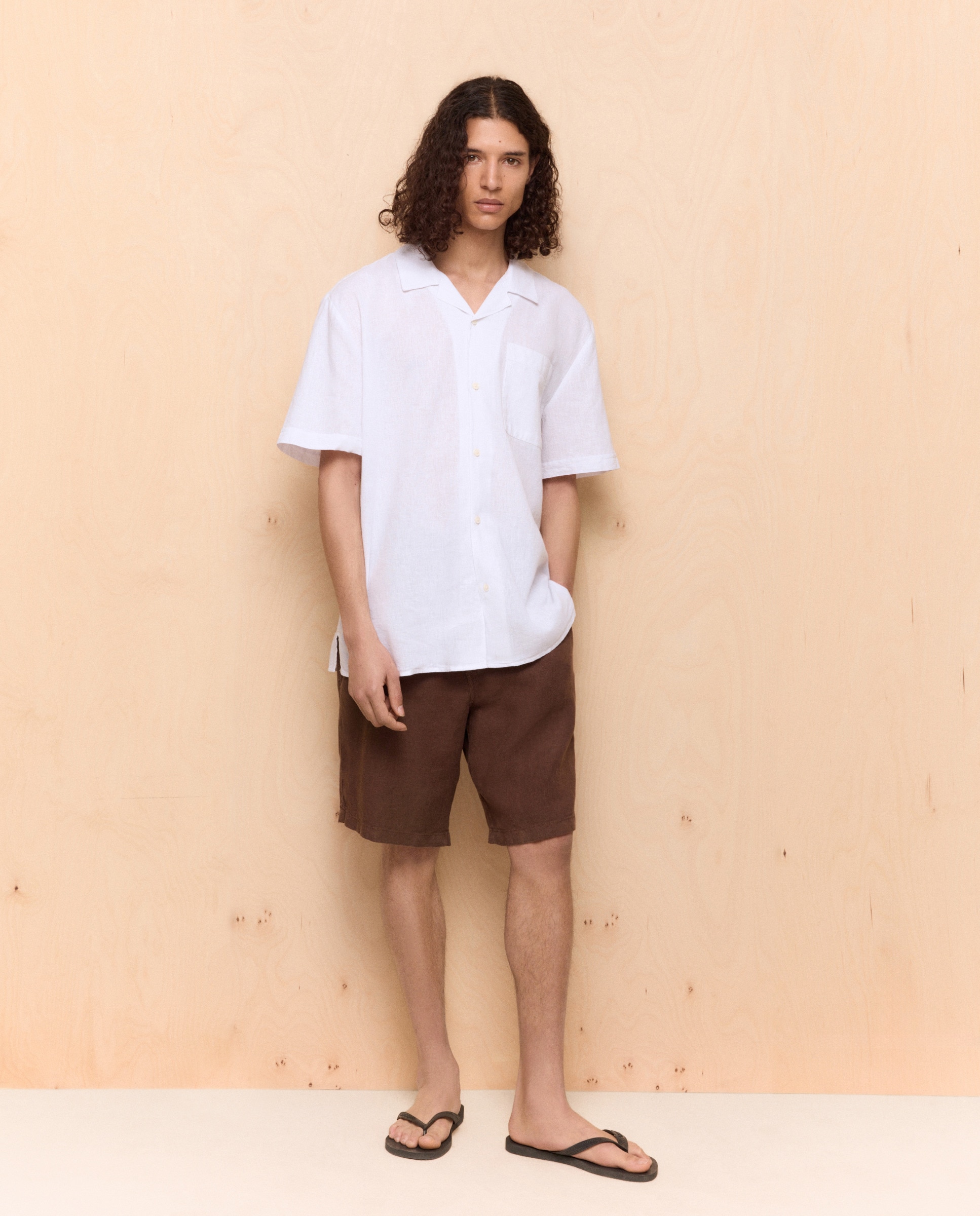 Imagem 0 de Bermudas Chino de Linho