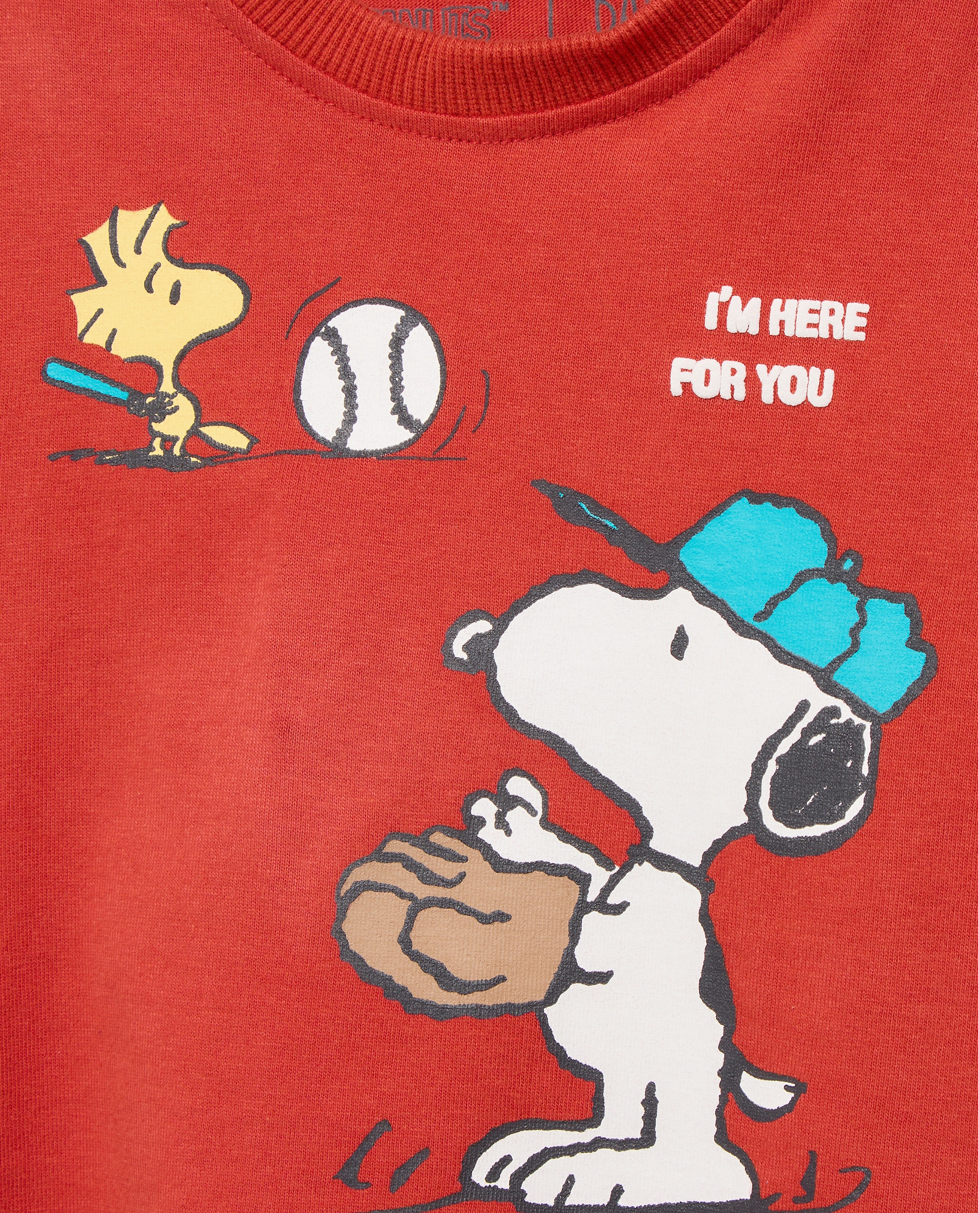 Camiseta de bebé básica manga larga fantasía SNOOPY - Baby El Corte Inglés - 660 Naranja 660 Naranja-3