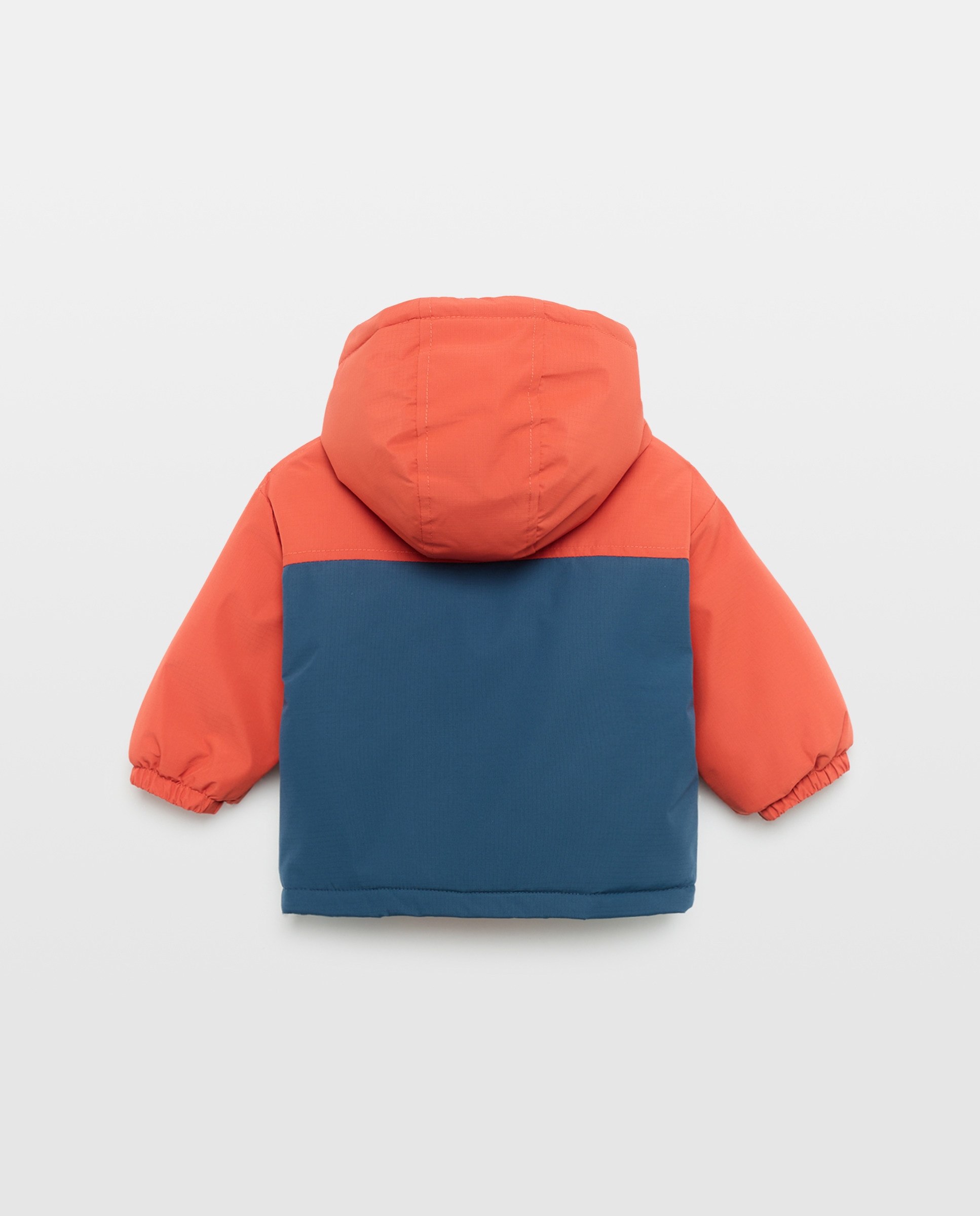 Parka ligera para bebé de cuadrillé - Baby El Corte Inglés - 660 Naranja 660 Naranja-2