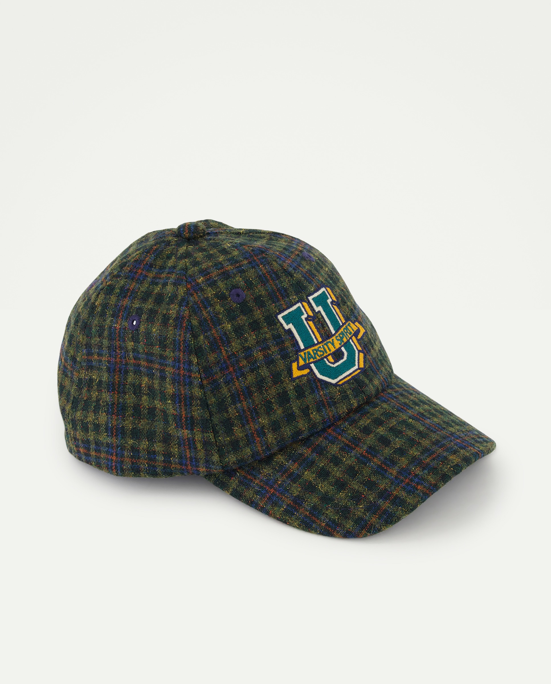 GORRA CUADROS CON ESCUDO - Kids El Corte Inglés - Multicolor Multicolor-1