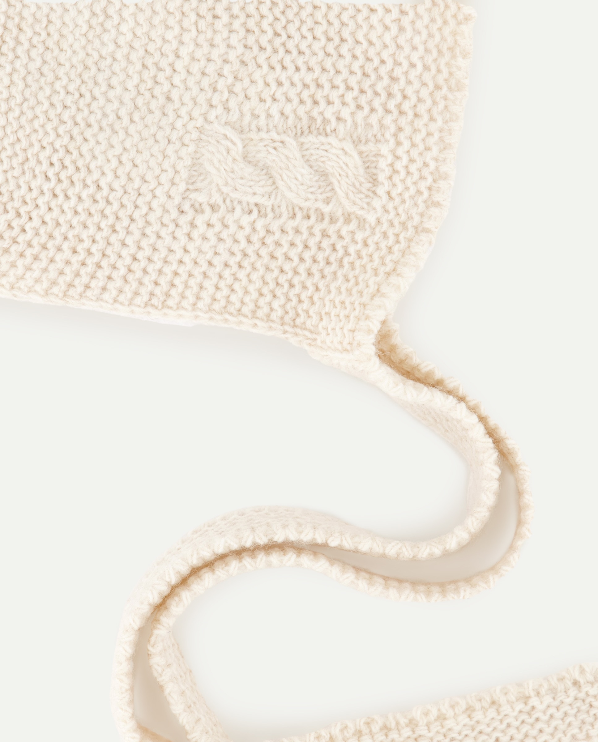 Touca Básica de Bebé com Malha do Cabo Coconut El Corte Inglés Torrado-2