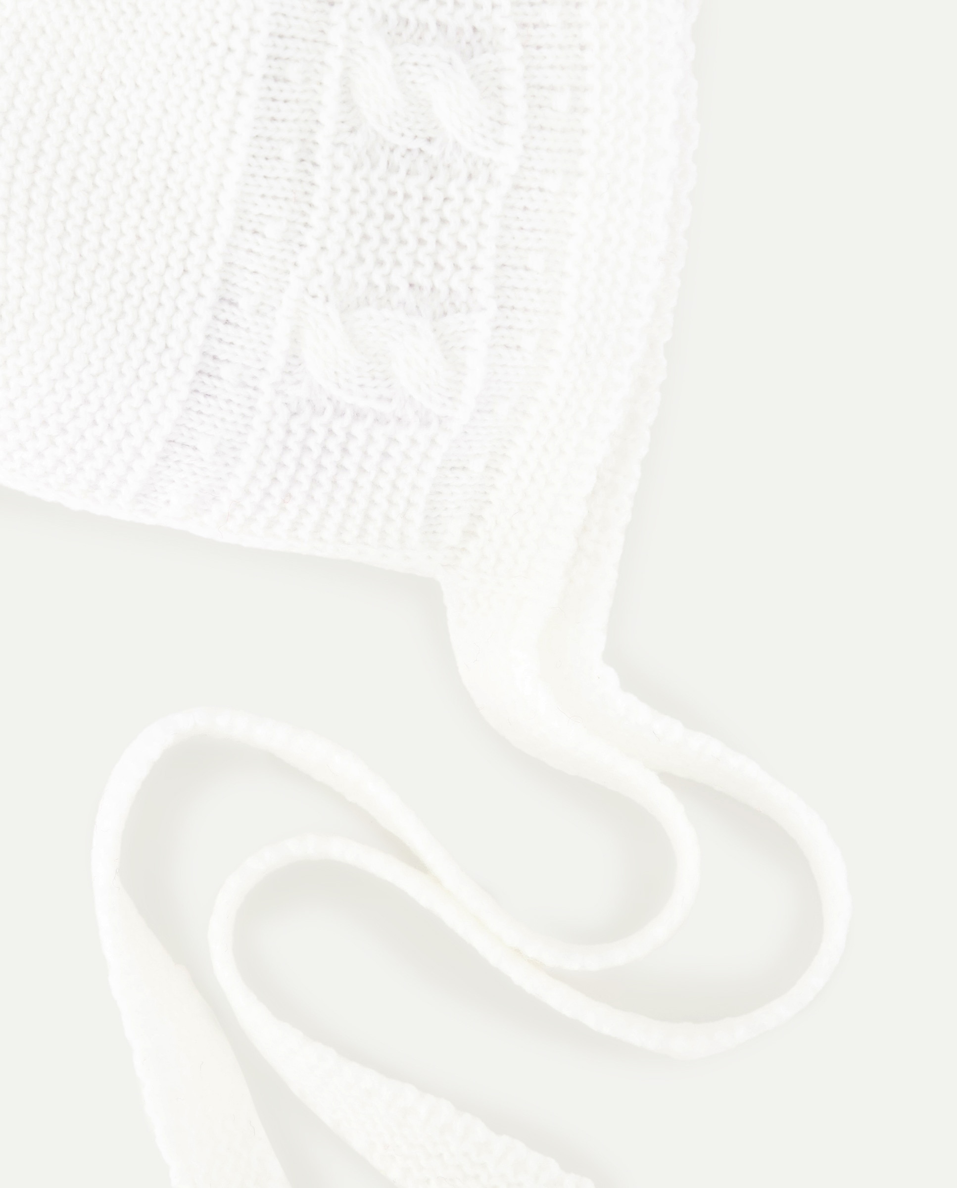 Capota clásica líneas bodoques y ochos de bebé - Coconut El Corte Inglés - Blanco roto Blanco roto-2