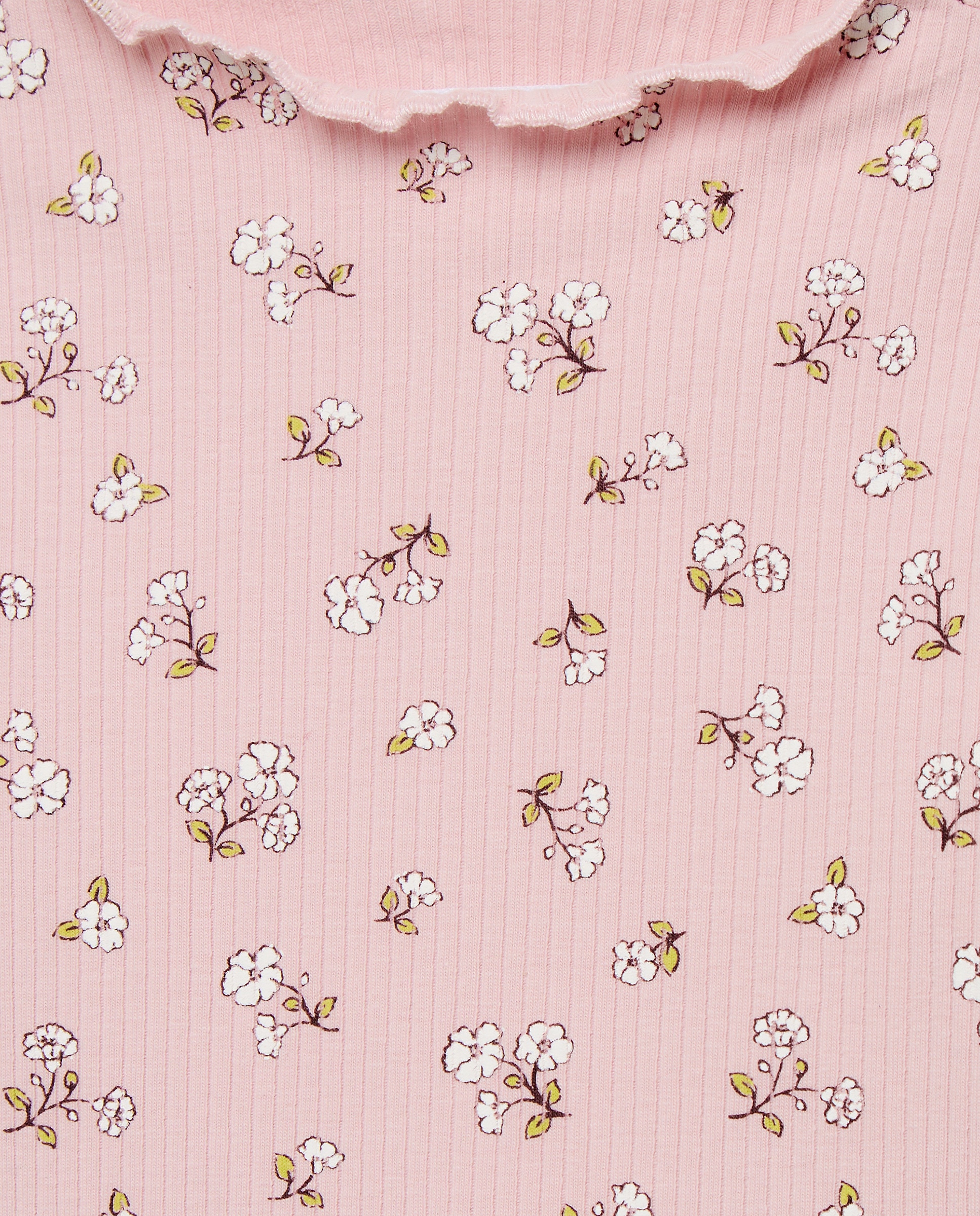 Camisola de Bebé com Manga Comprida Rosa-3