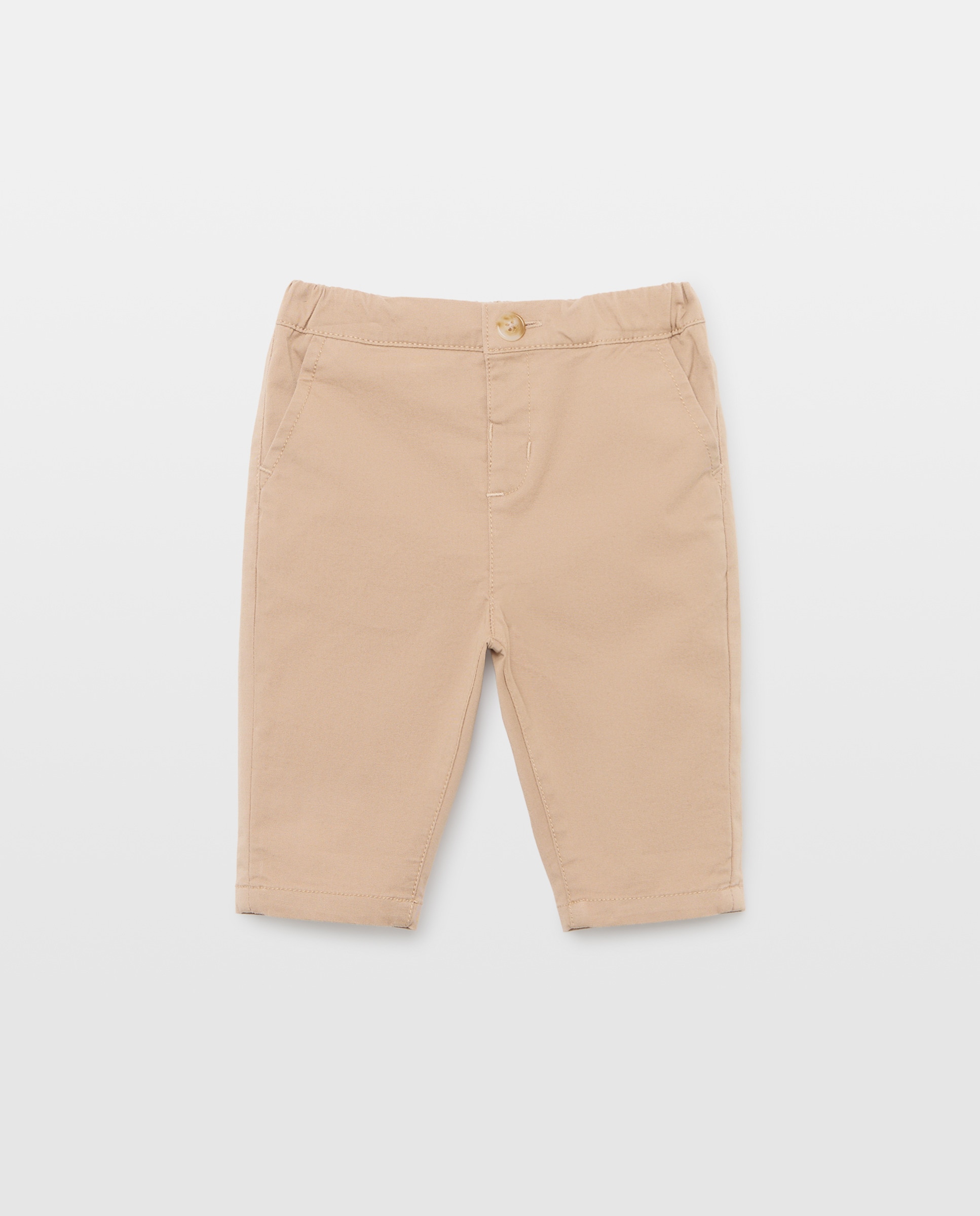 Pantalón chino liso de bebé - Baby El Corte Inglés - 730 Camel 730 Camel-1