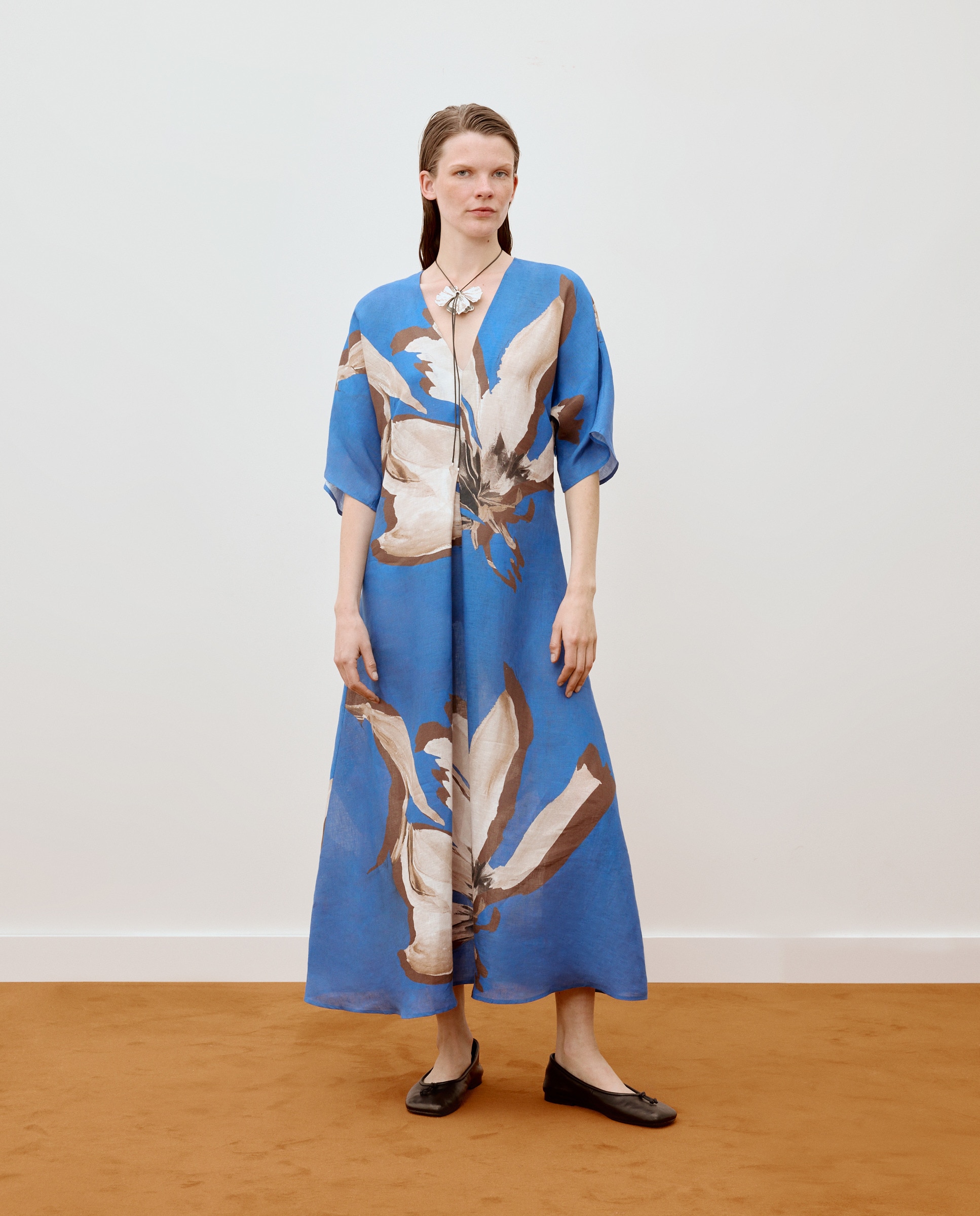 Imagem 0 de Vestido Túnica com Estampado Floral