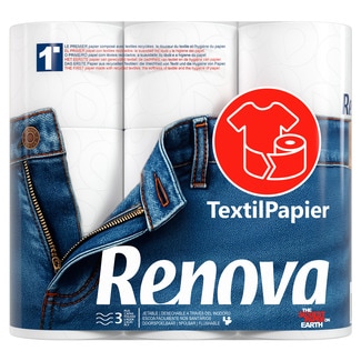 Papel Higienico TextilPapier embalagem 9 unidades - Renova