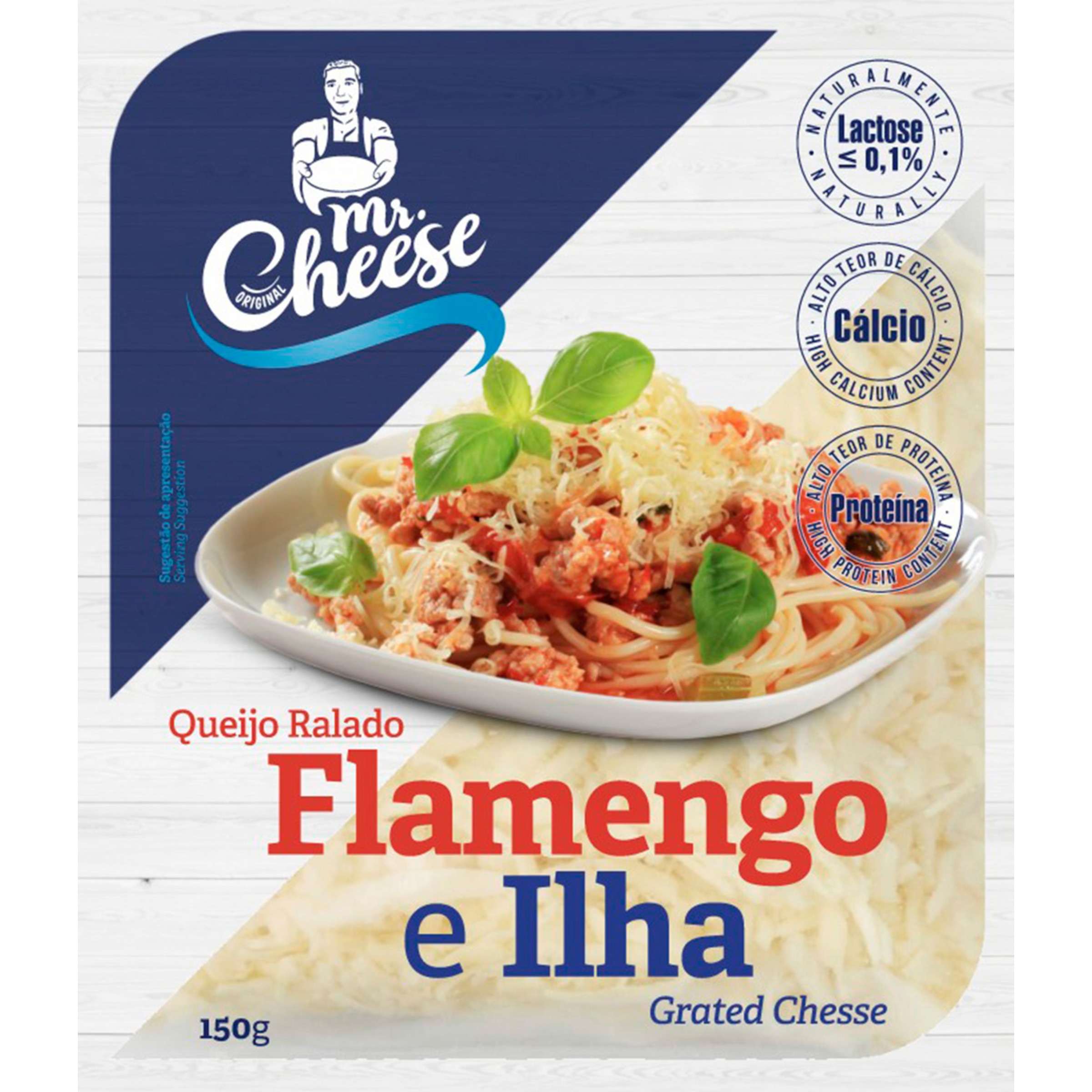 Queijo Ralado Flamengo e Ilha unidade 150 g