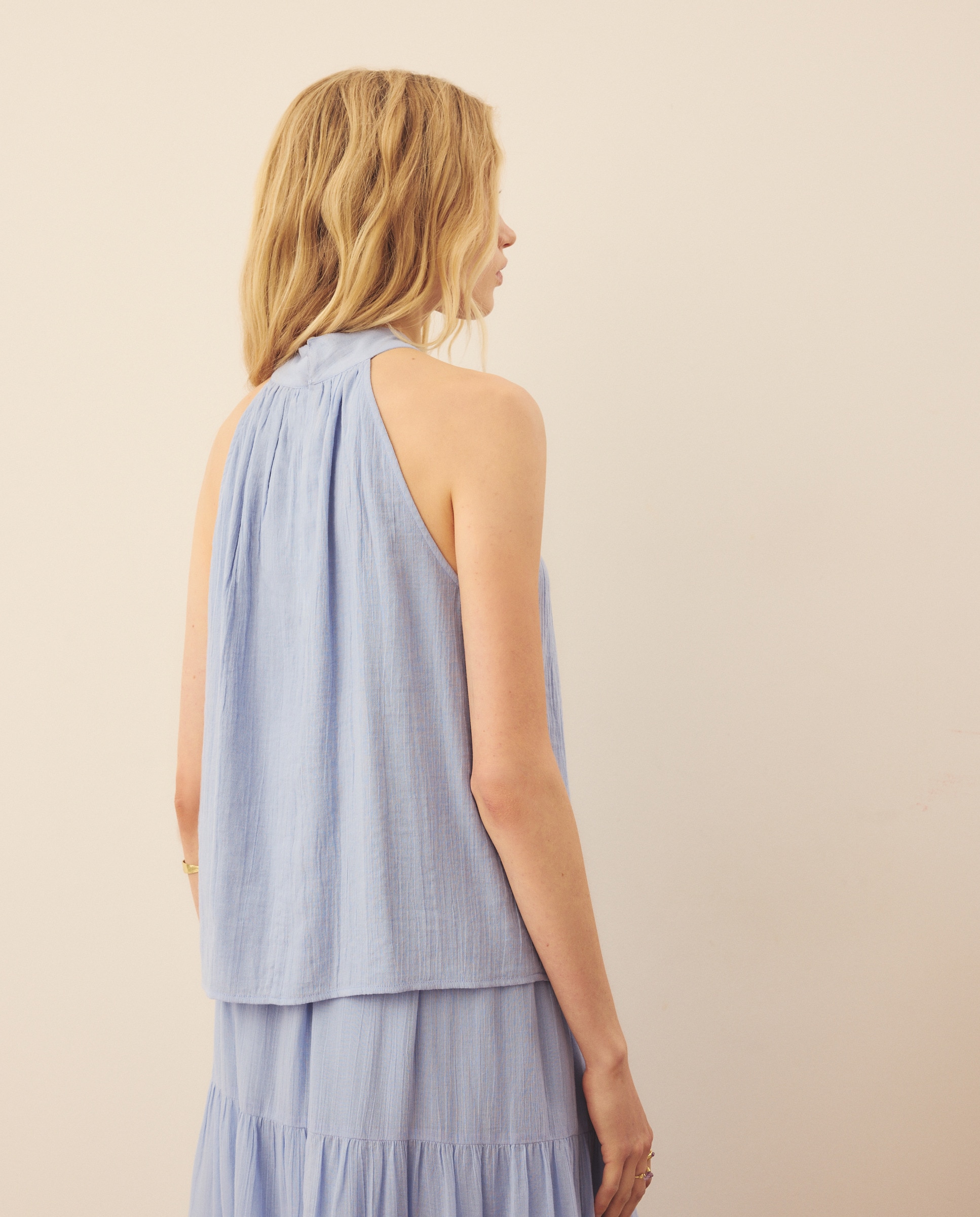 Top Halter 400 Azul-3