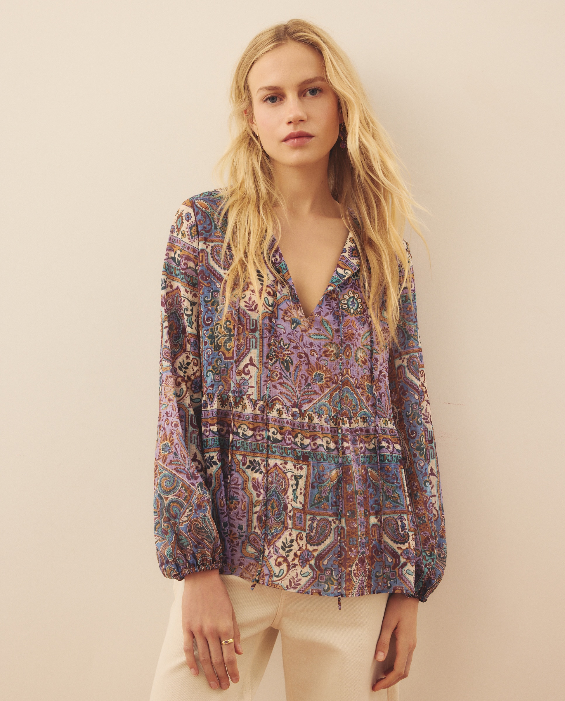 Imagem 0 de Blusa com Estampado Floral