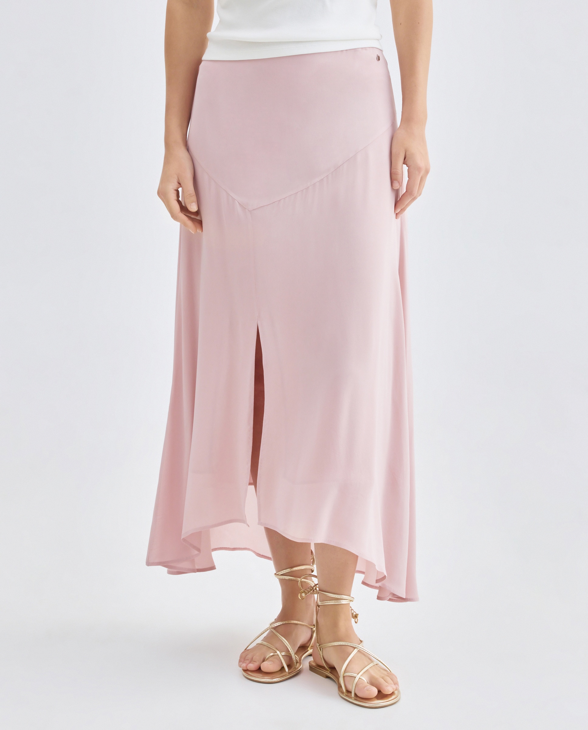 Saia midi Rosa-1