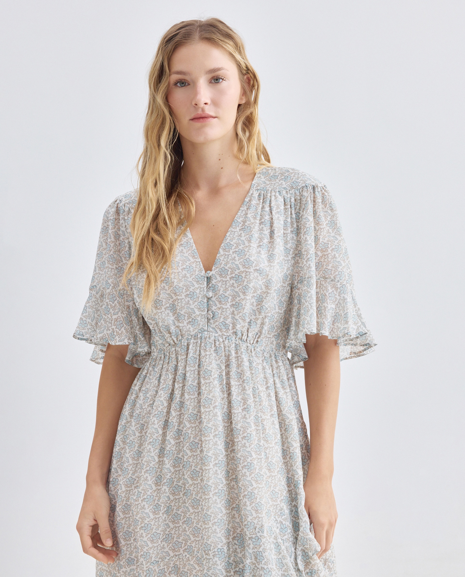 Vestido mini Multicolor-2