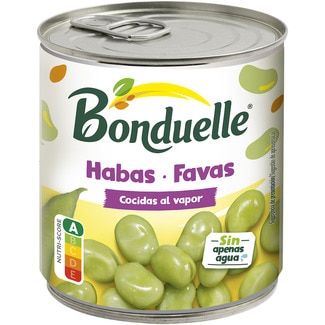 habas cocidas al vapor lata 265 g neto escurrido - Bonduelle