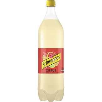 refresco citrus sabor mandarina, lima, naranja y pomelo con gas botella 1,5 l - Schweppes