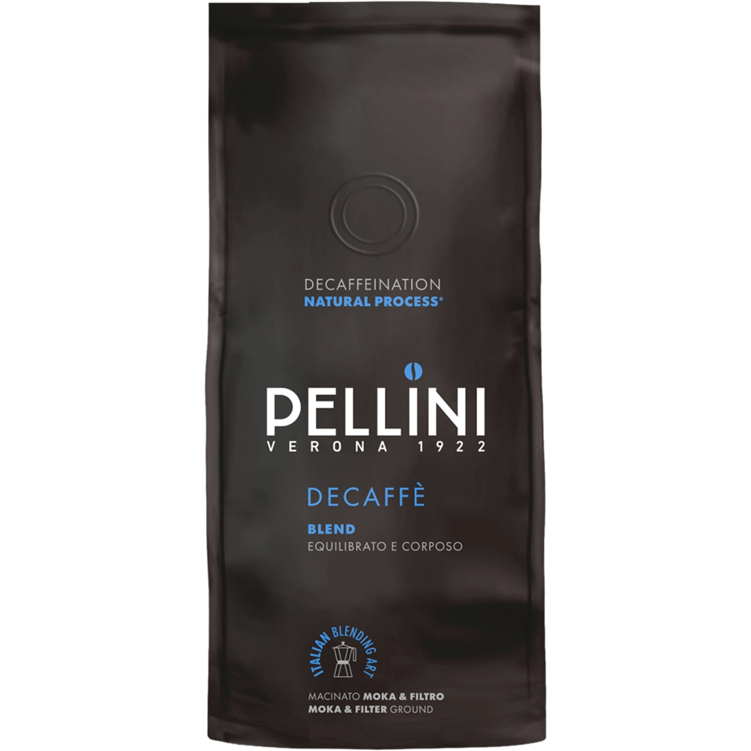 café descafeinado equilibrado y con cuerpo mezcla cafetera italiana paquete 185 g