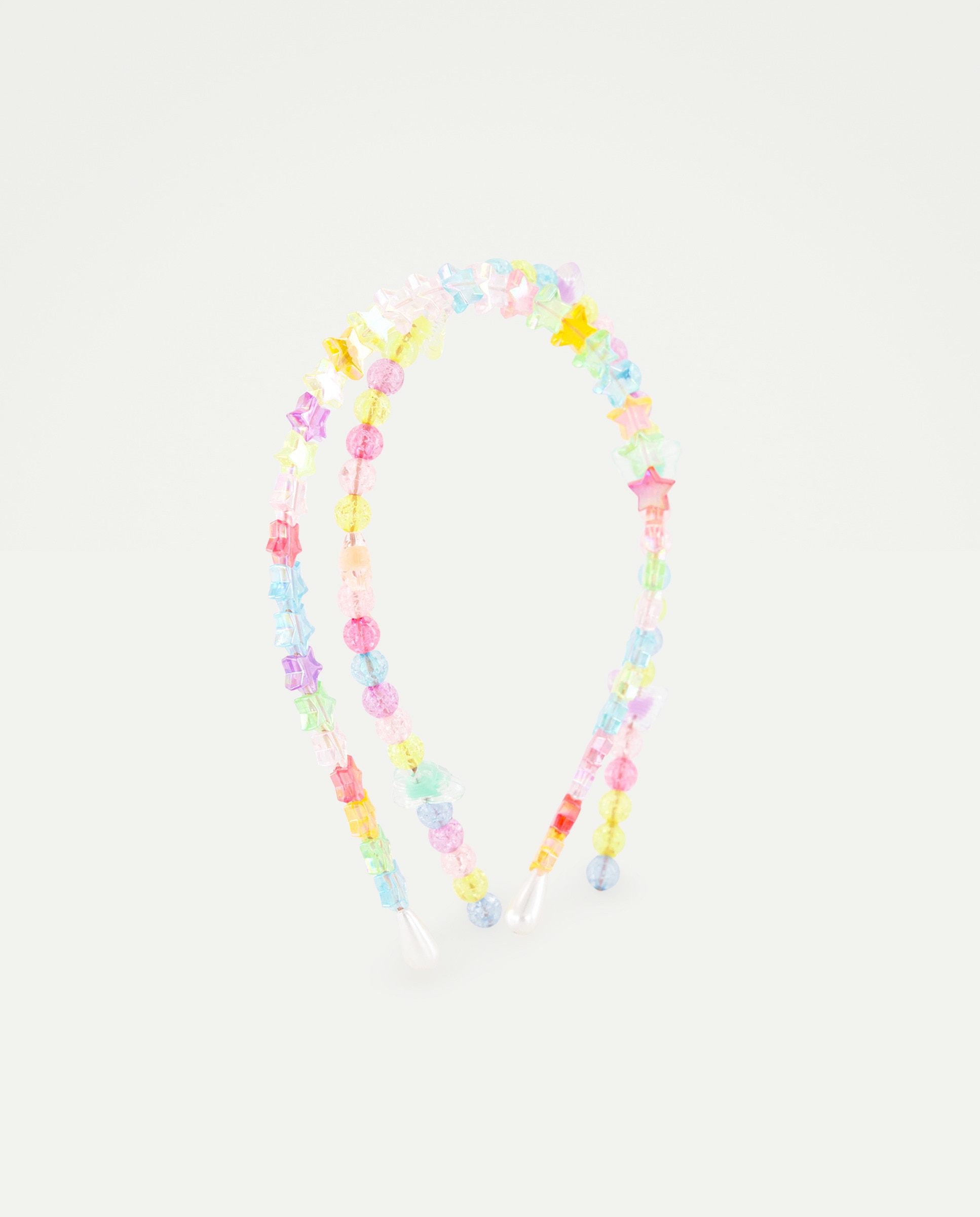 Diadema doble glitter de niña - Kids El Corte Inglés - Multicolor Multicolor-1