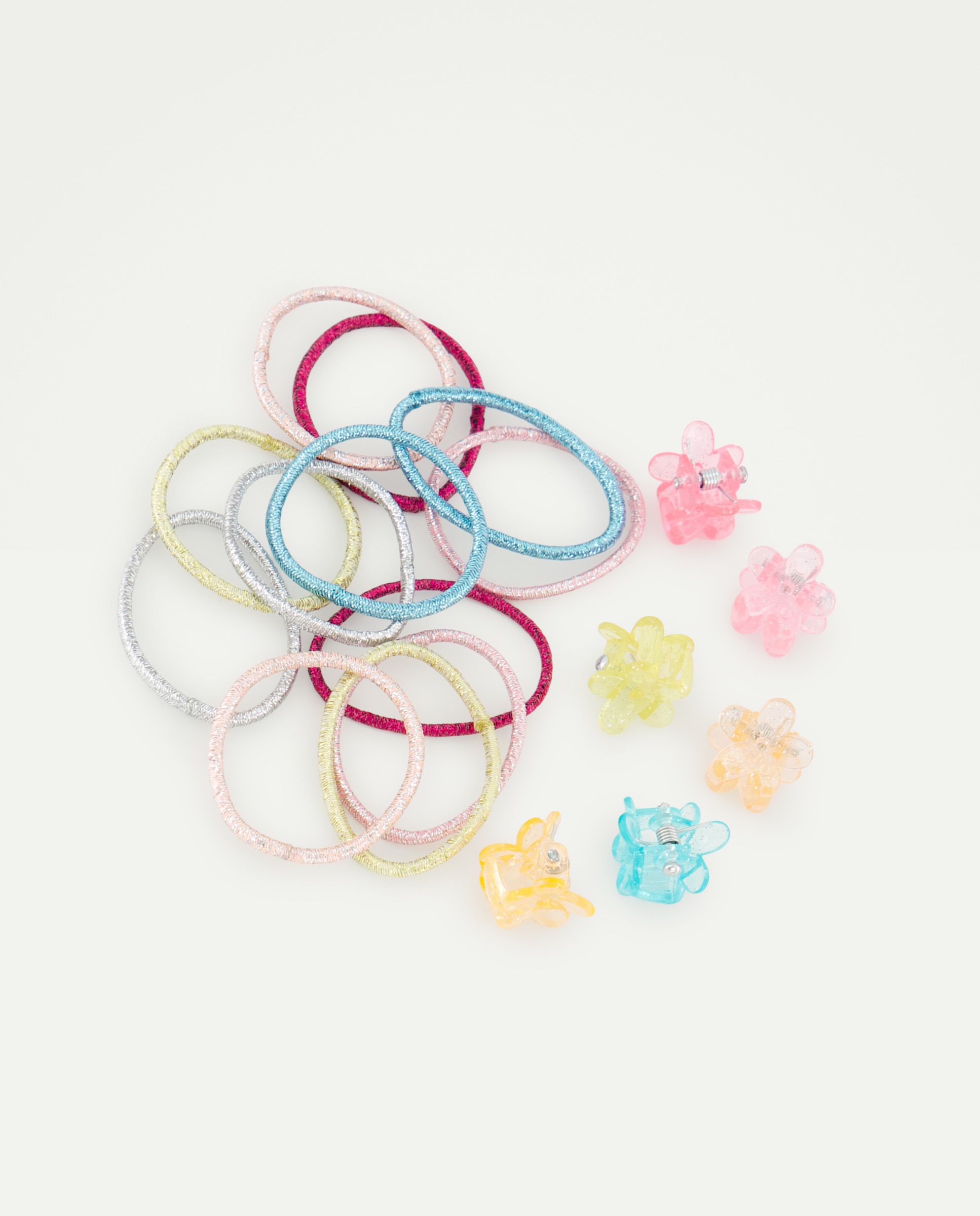 Pack mini pinzas y gomas de bebé niña - Baby El Corte Inglés - Multicolor Multicolor-2