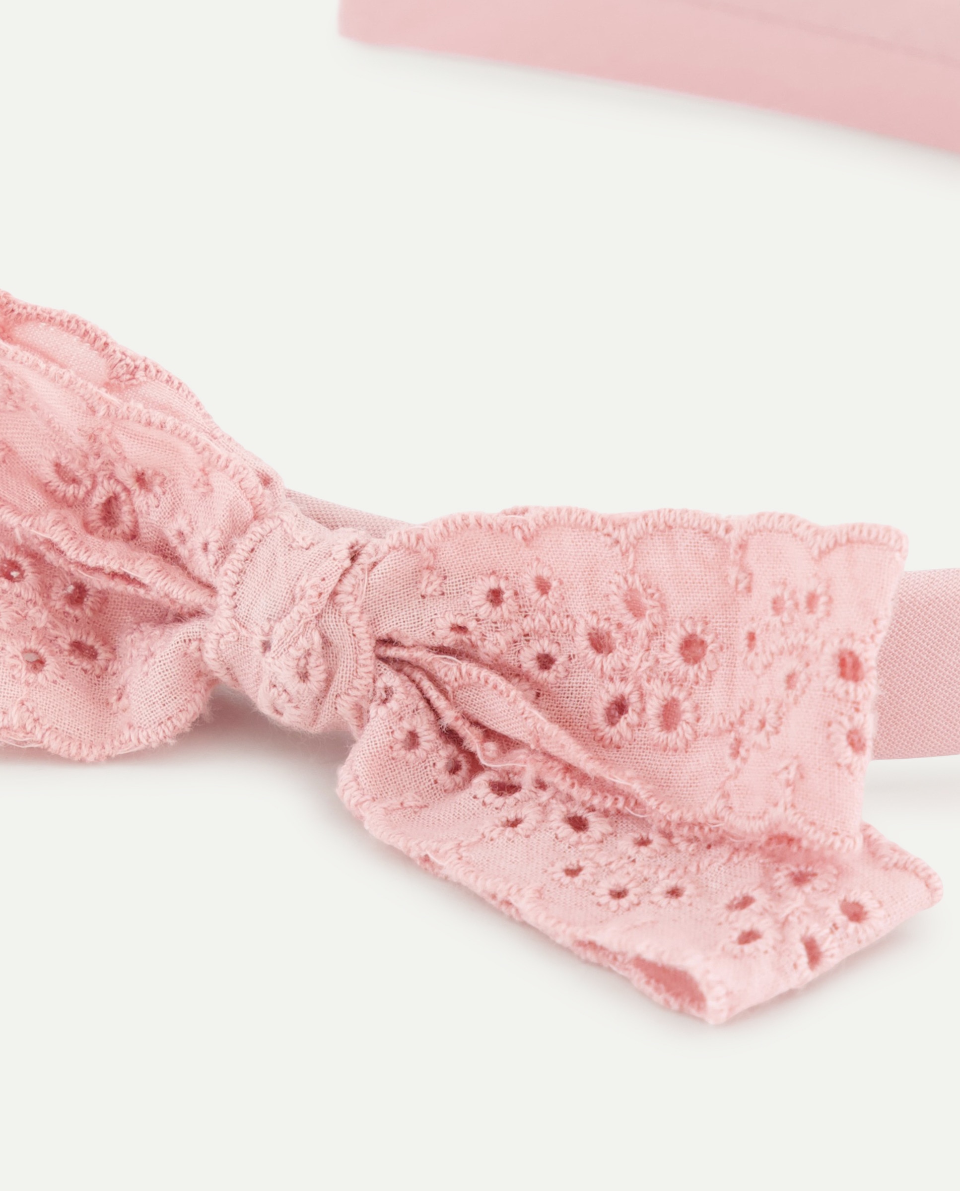 Diadema lazo tejido bordado de bebé niña - Baby El Corte Inglés - 200 Rosa 200 Rosa-2