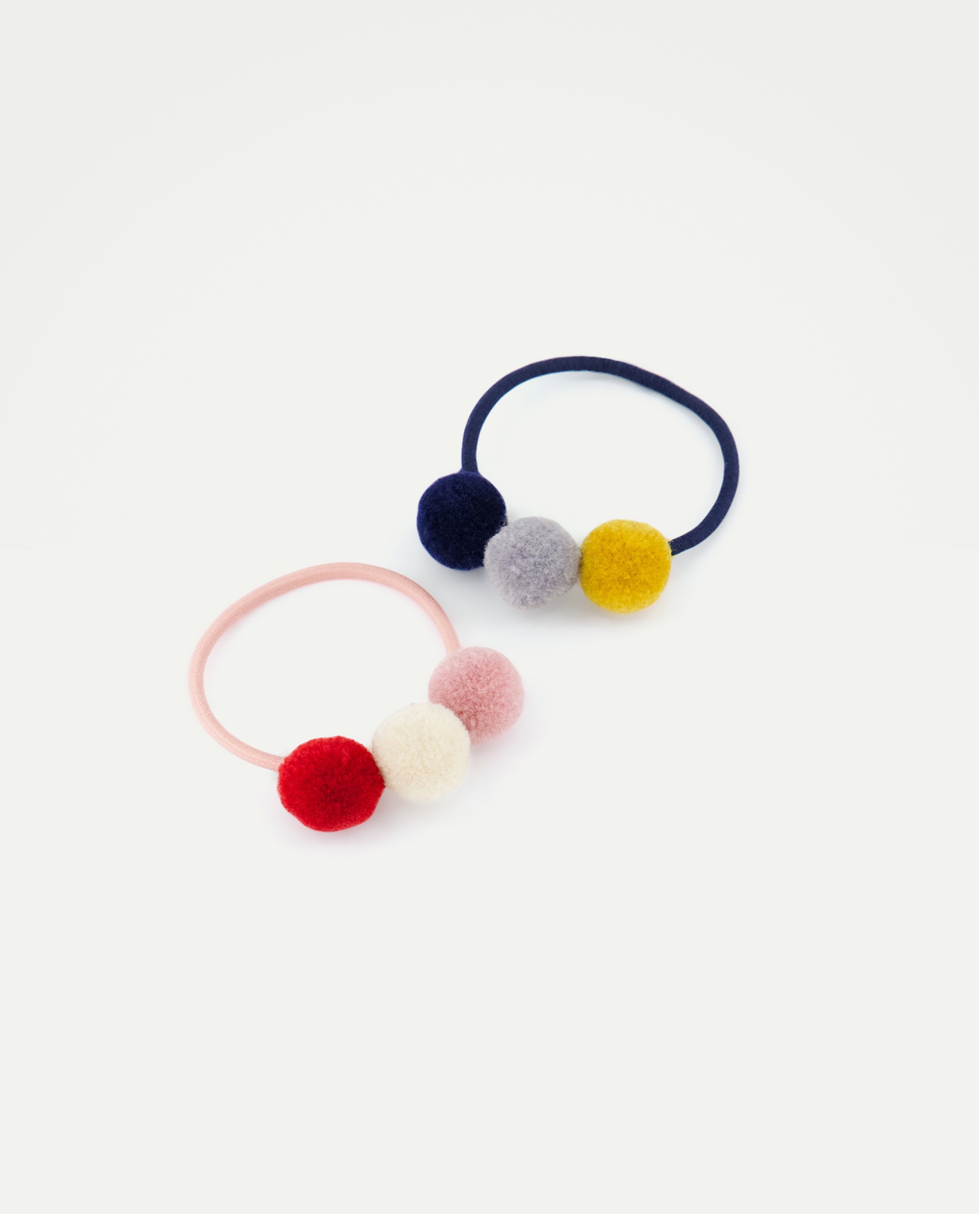 Pack de Elásticos de Bebé com Pompons Baby El Corte Inglés Multicolor-2