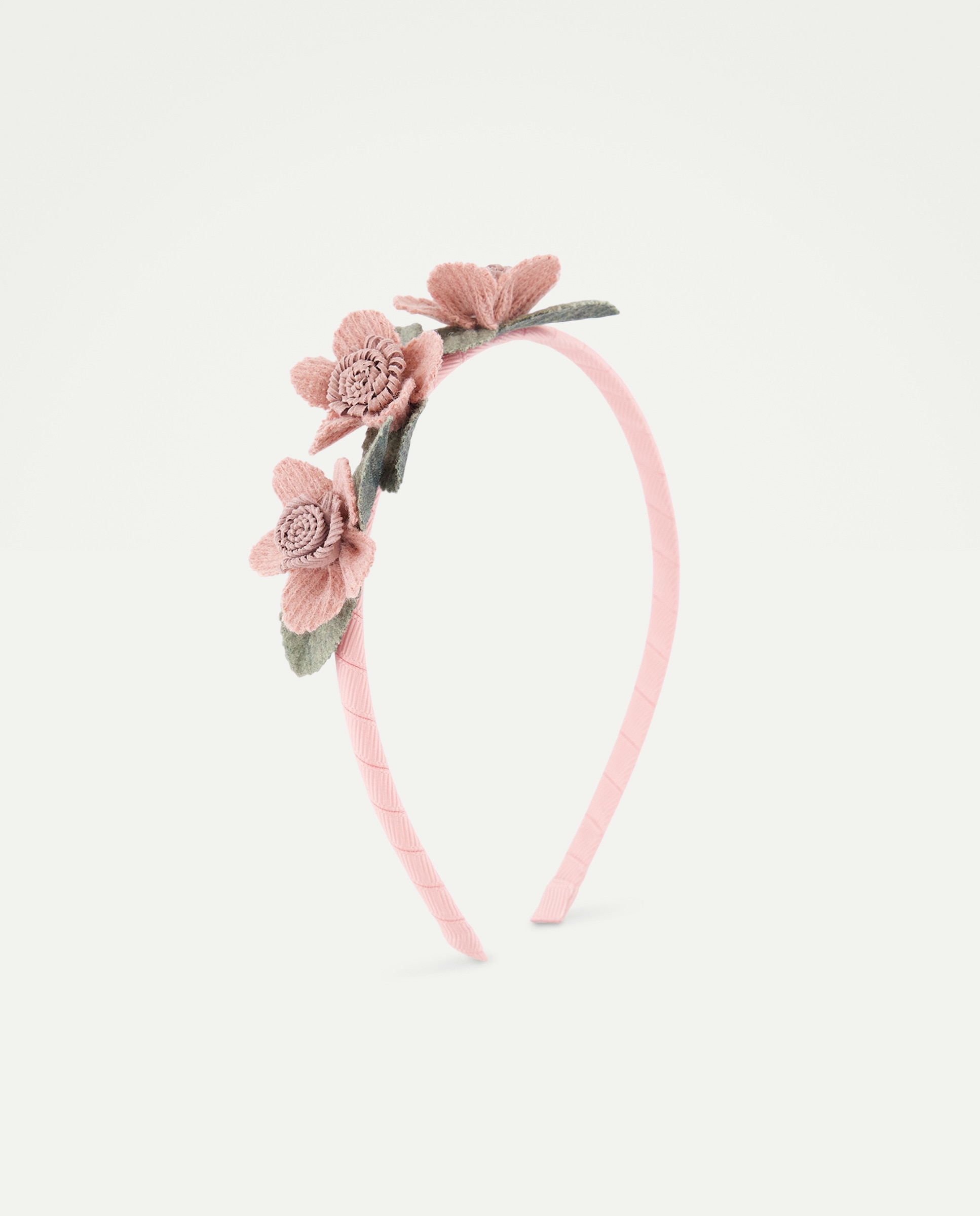 Imagem 0 de Bandolete de Bebé com Flores de Feltro