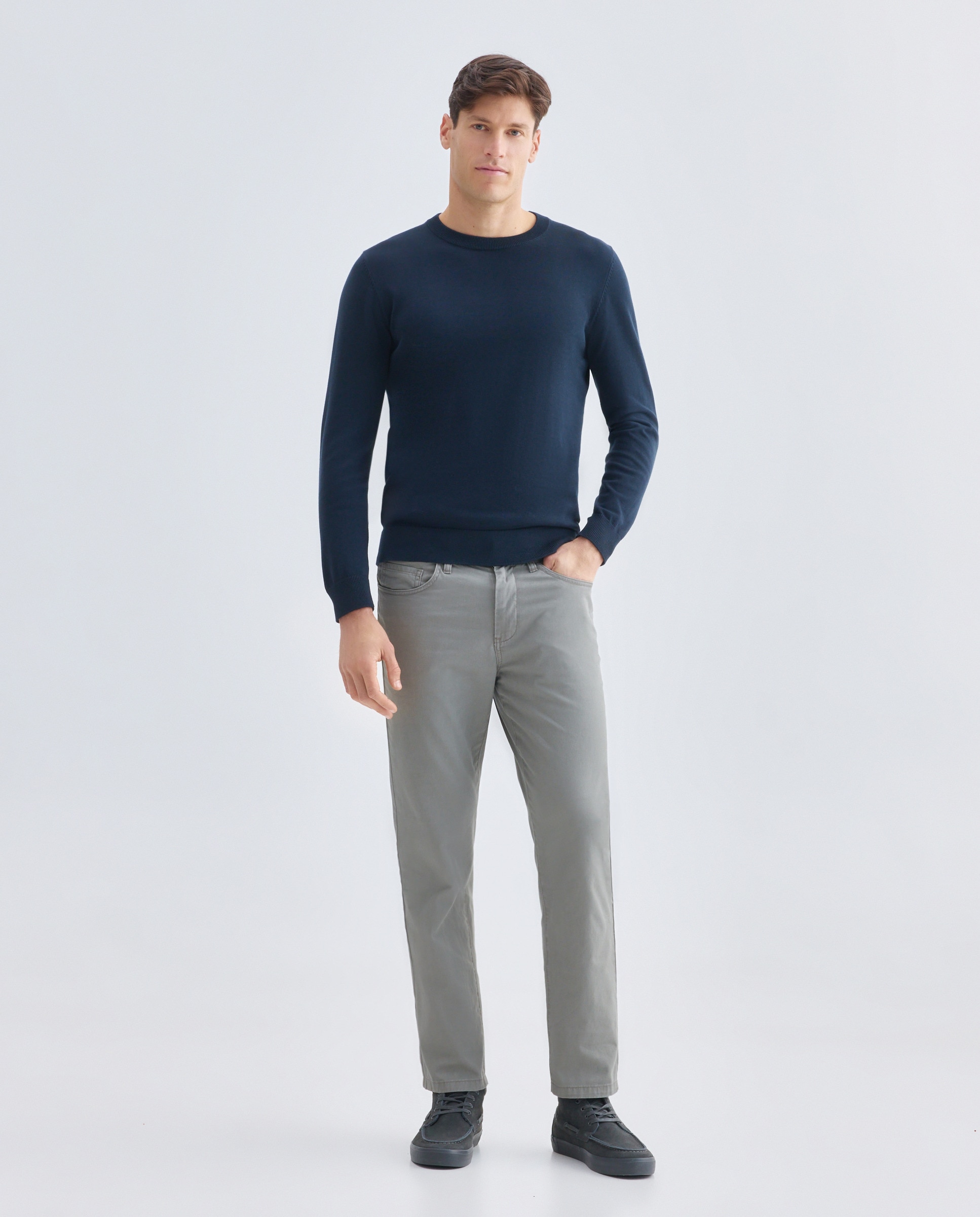 Imagen 0 de Pantalón hombre cinco bolsillos básico regular fit