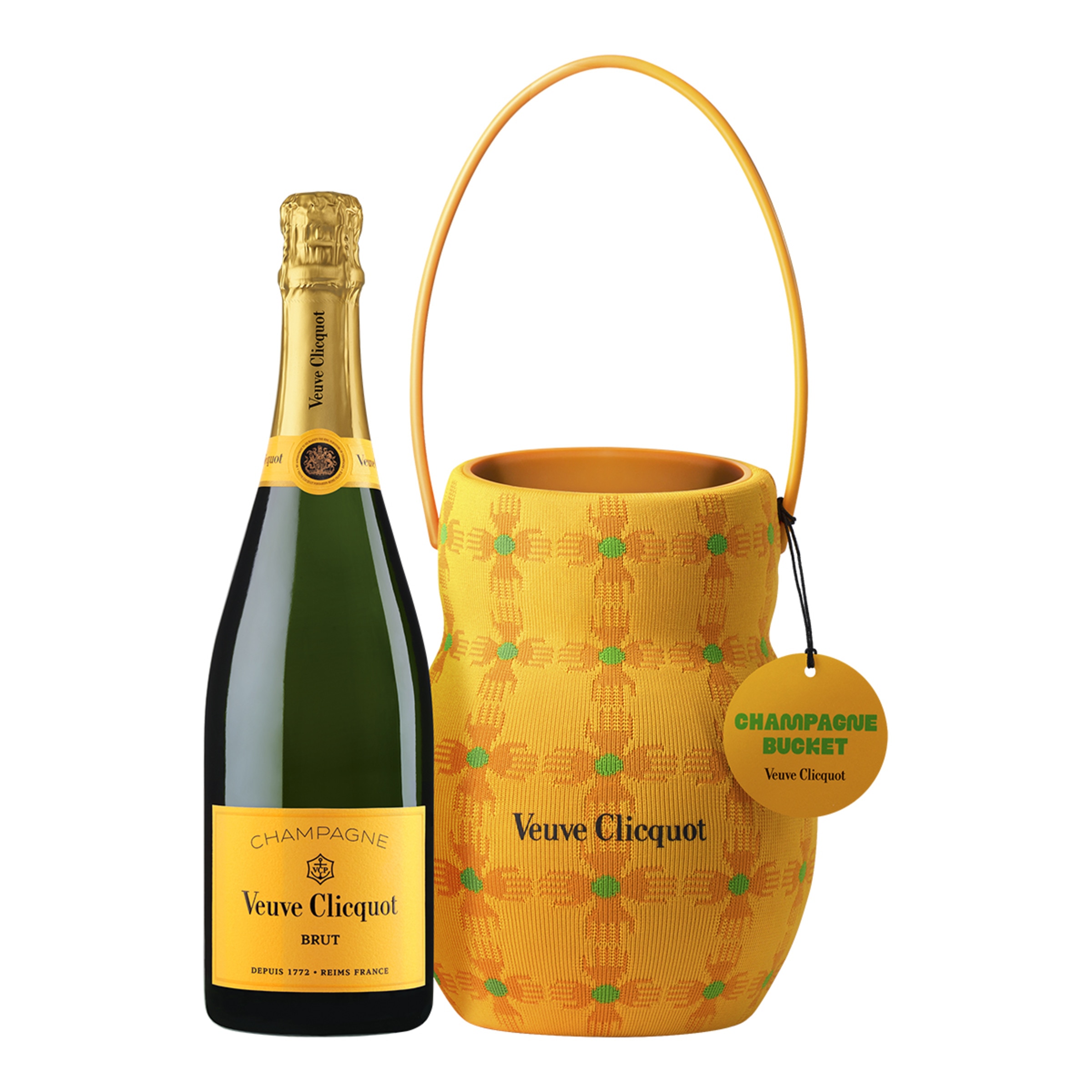 Imagen 0 de Estuche champagne Veuve Clicquot Sun Holder Edición limitada by Yinka Ilori