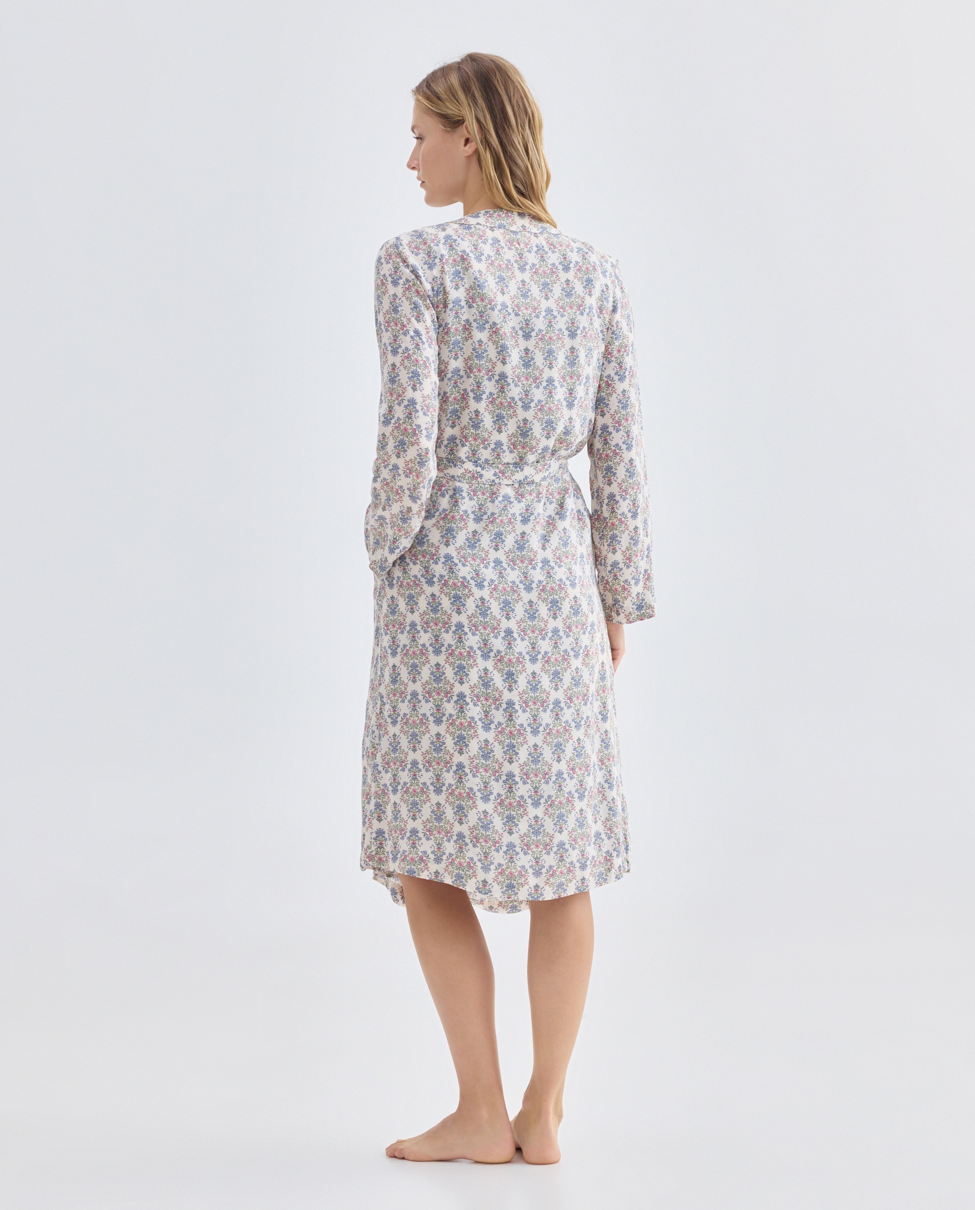 Bata mujer estampada 120 Crudo-2