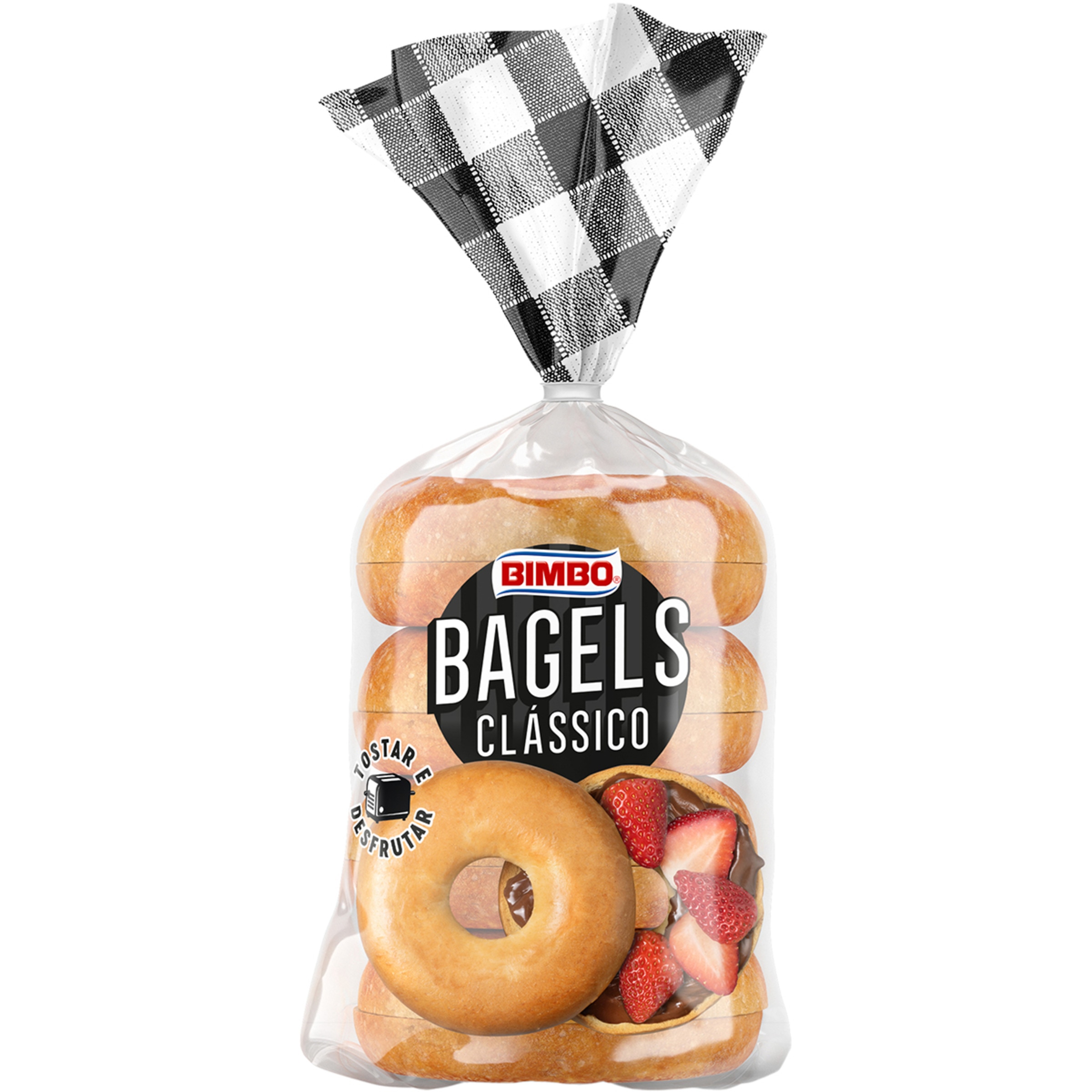 bagels clásicos 4 unidades bolsa 300 g