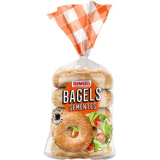 bagels de semillas 4 unidades bolsa 300 g - Bimbo
